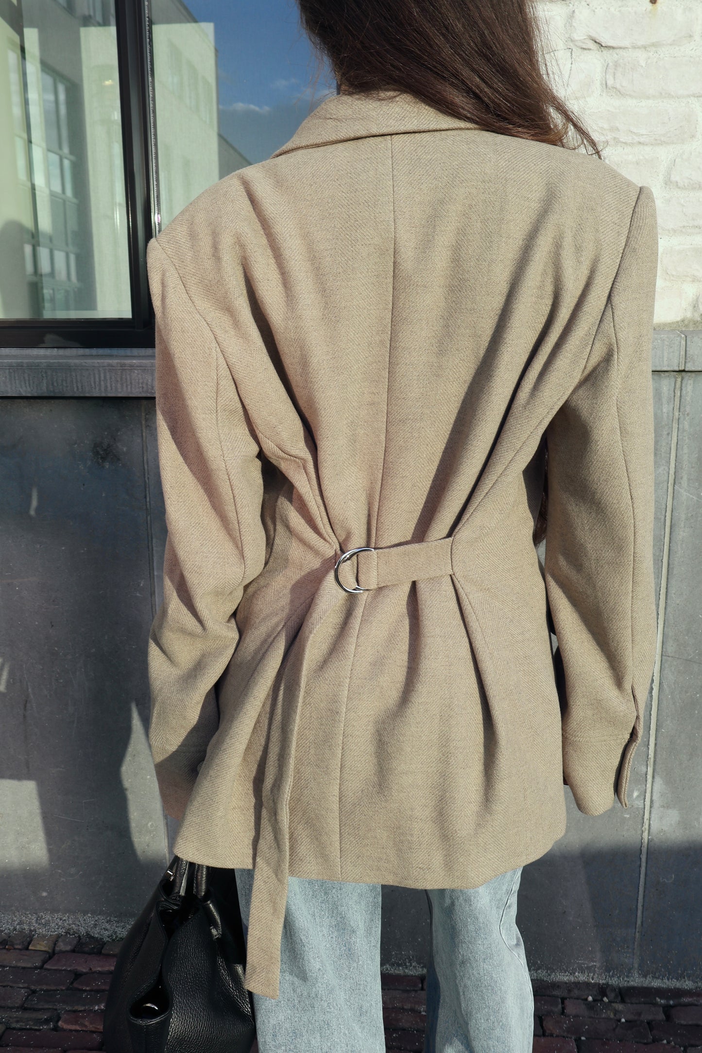 Jasje met band - Taupe