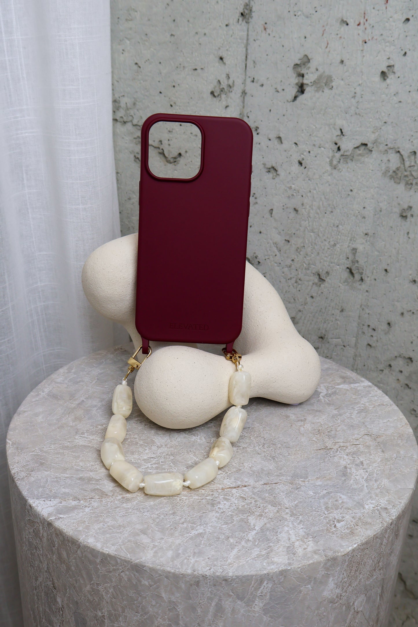 ELEVATED Hoesje - Bordeaux Rood