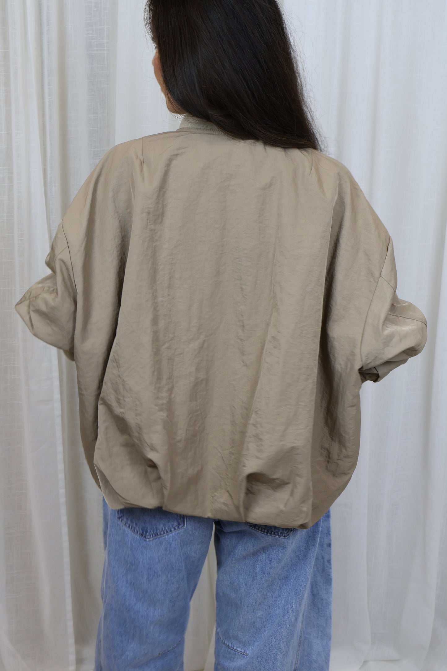 Bomber oversized - Beige