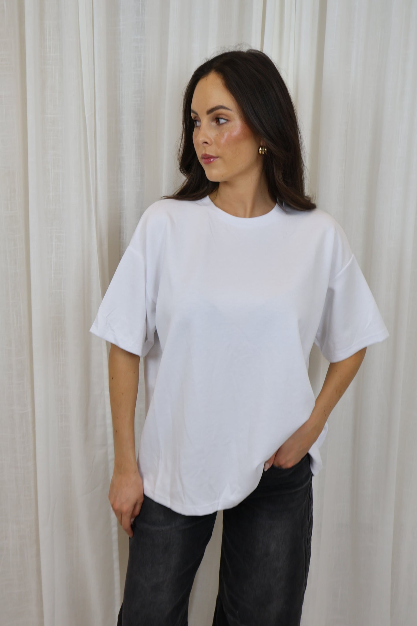 Shirt oversized - Wit