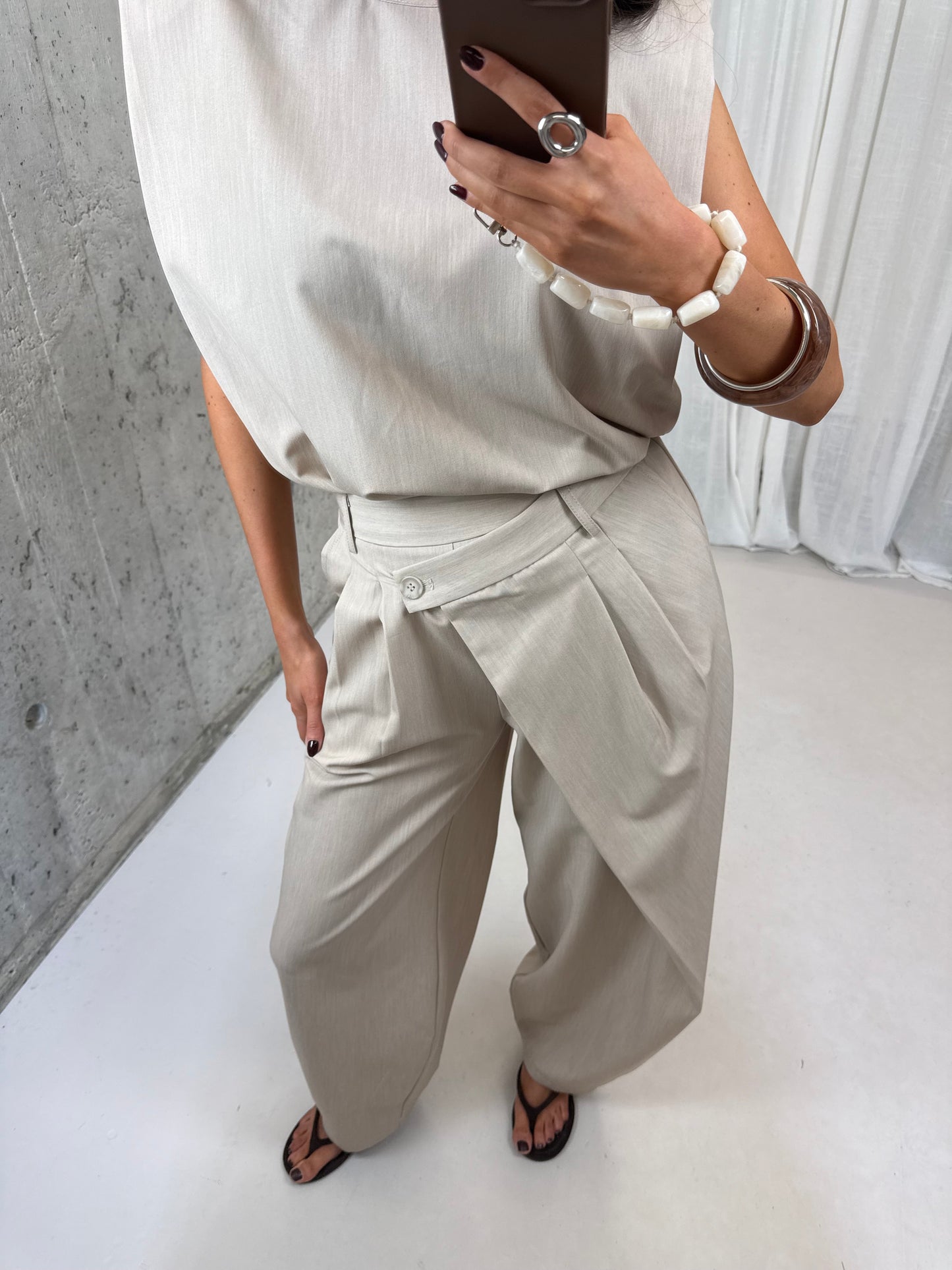 Molly broek - Beige