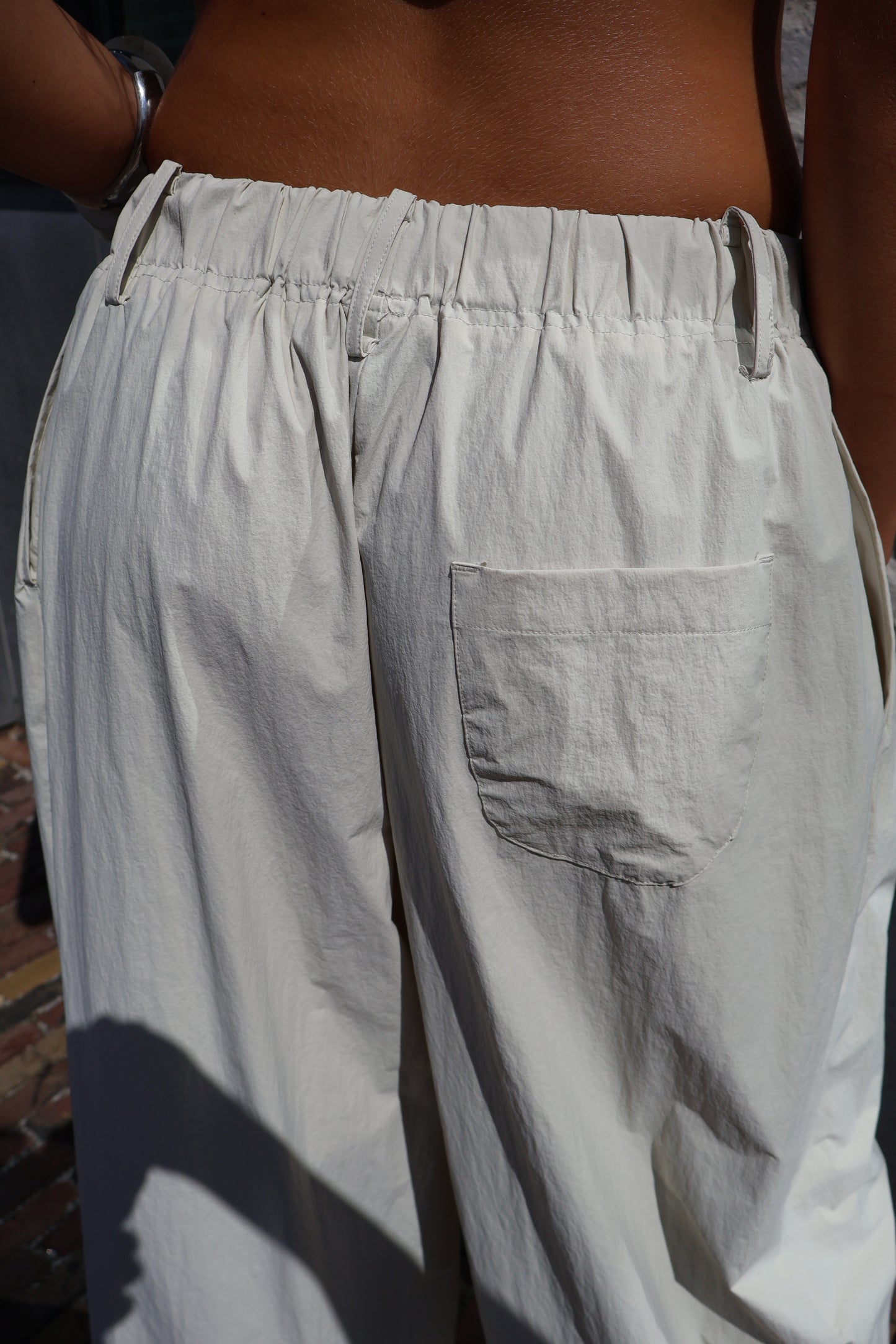 Ballon broek - Licht taupe