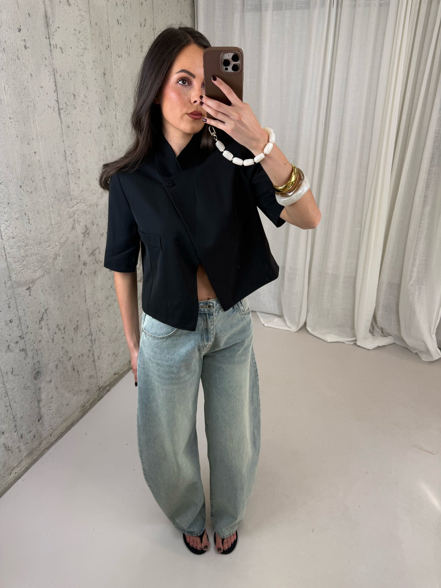 Liv blazer - Zwart