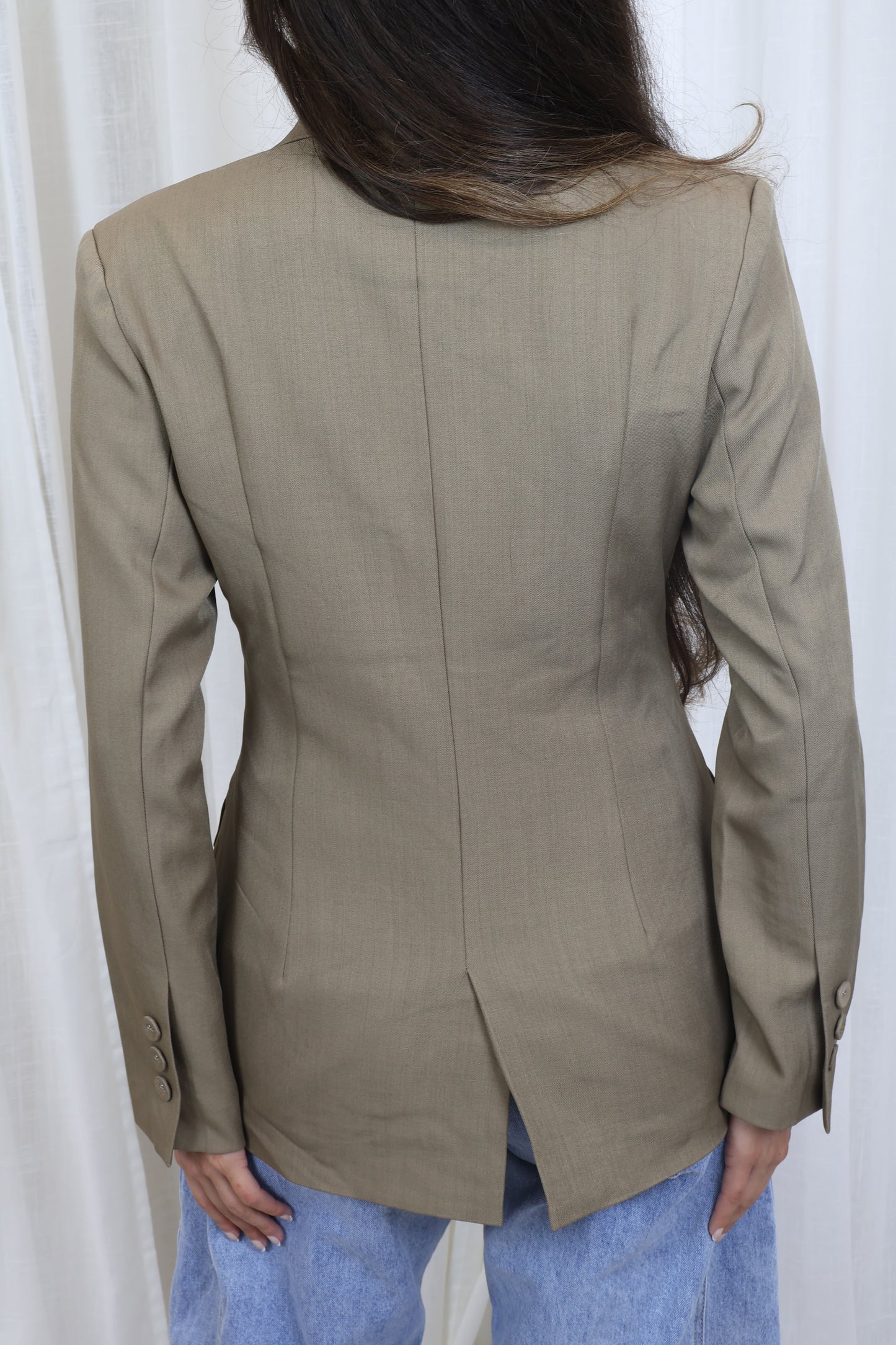 Blazer getailleerd - Beige