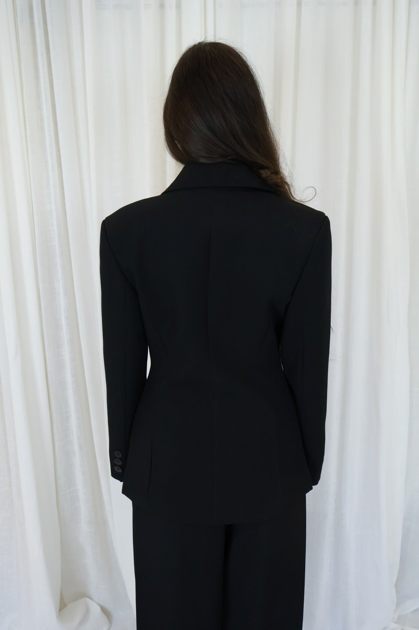 Blazer getailleerd - Zwart