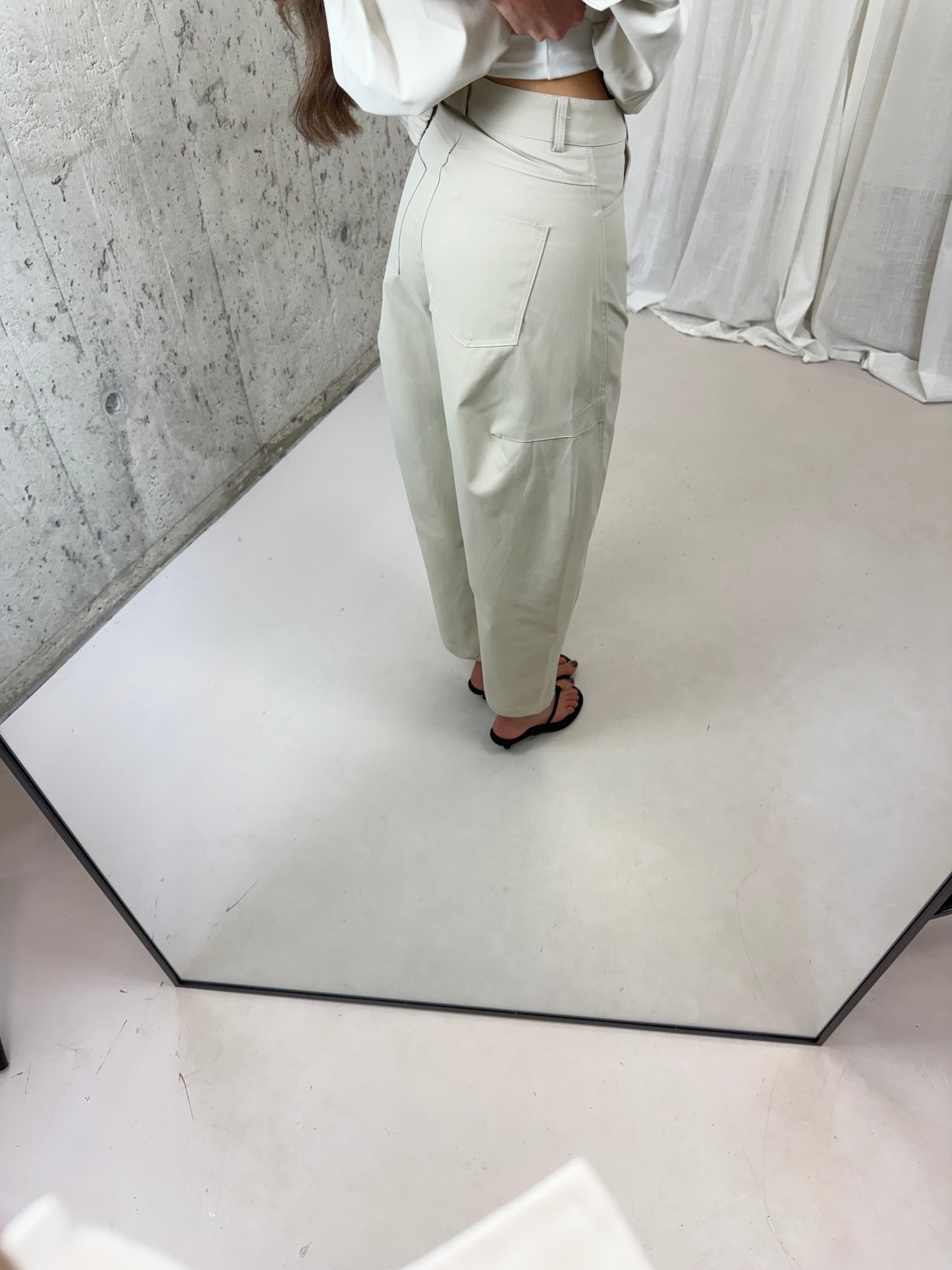 Nova pantalon broek - Licht beige