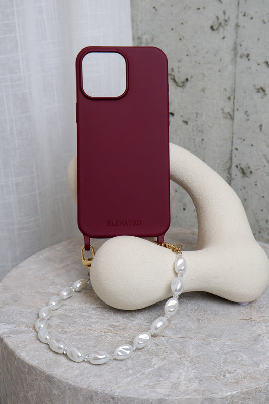 ELEVATED Hoesje - Bordeaux Rood