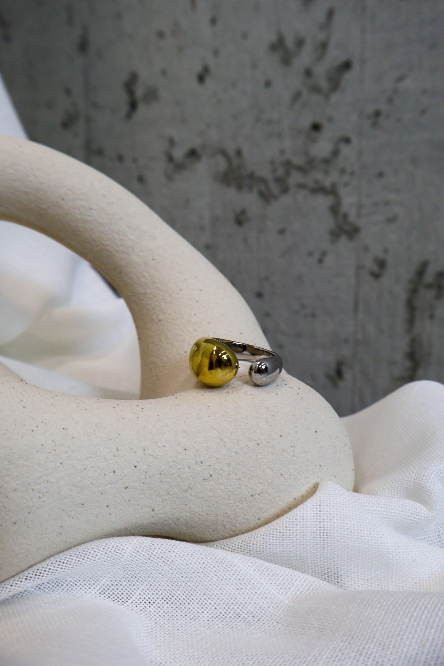 Ring twee kleuren klein