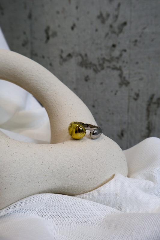 Ring twee kleuren klein