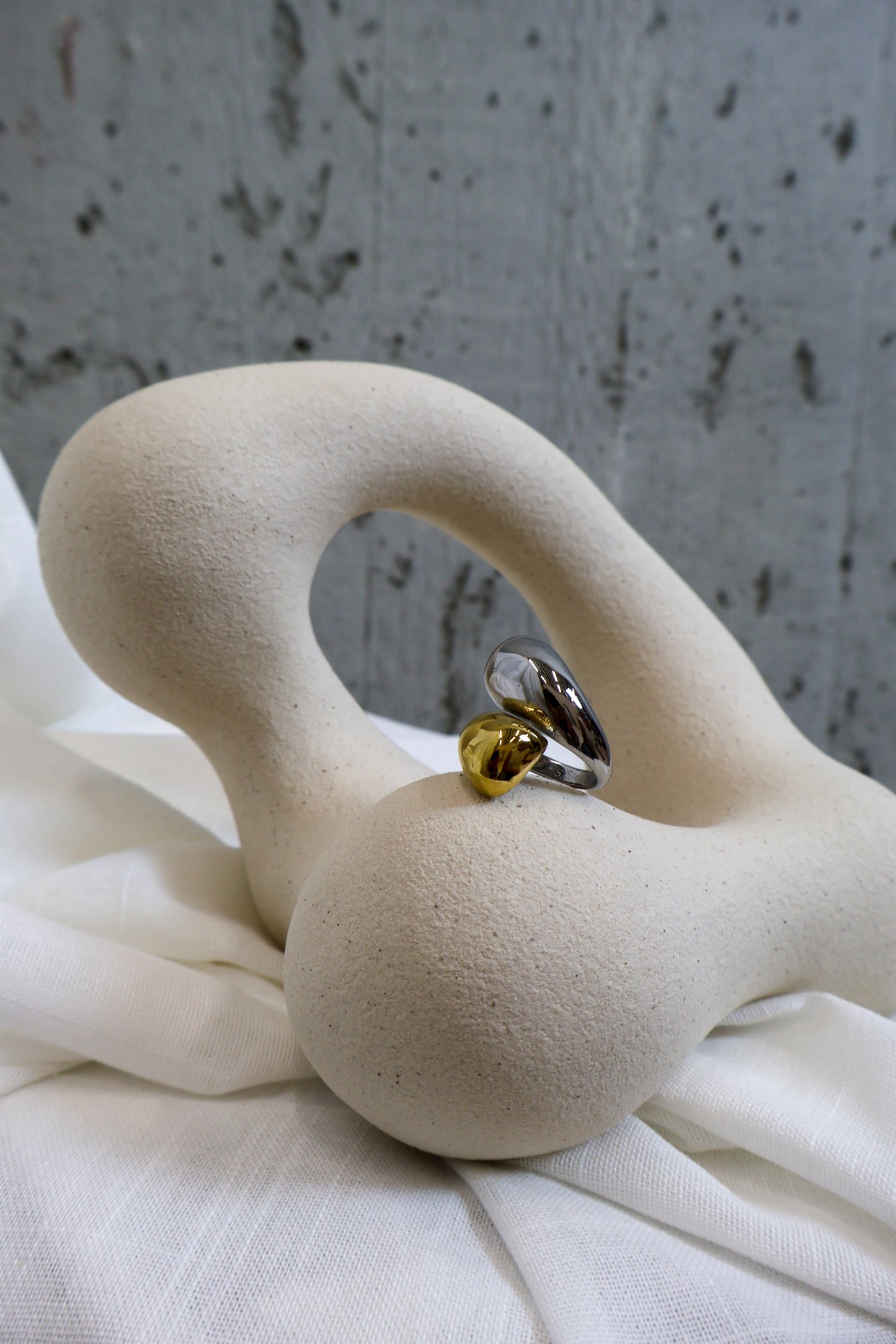 Ring twee kleuren groot