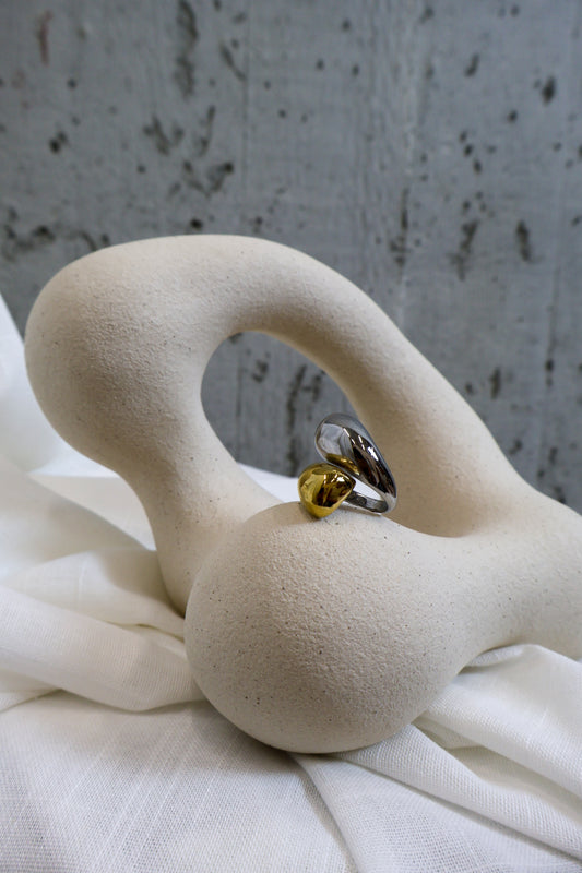 Ring twee kleuren groot