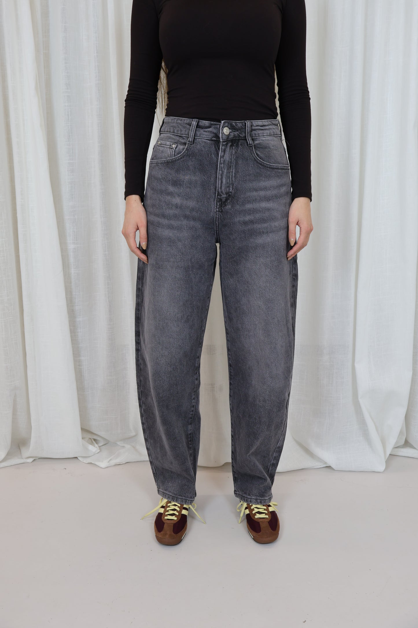Balloon Jeans - Grijs
