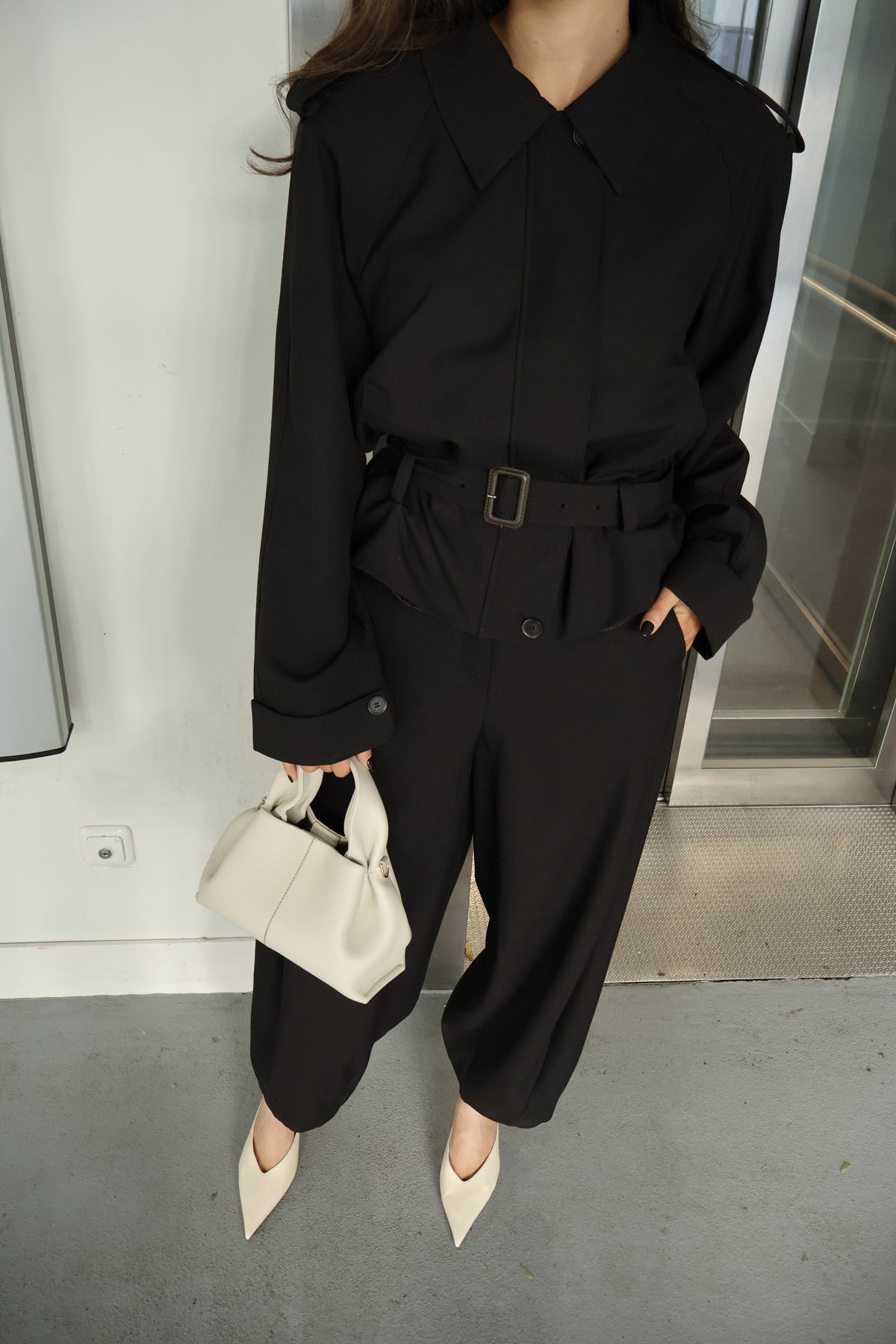 Nora ballon pantalon - Zwart