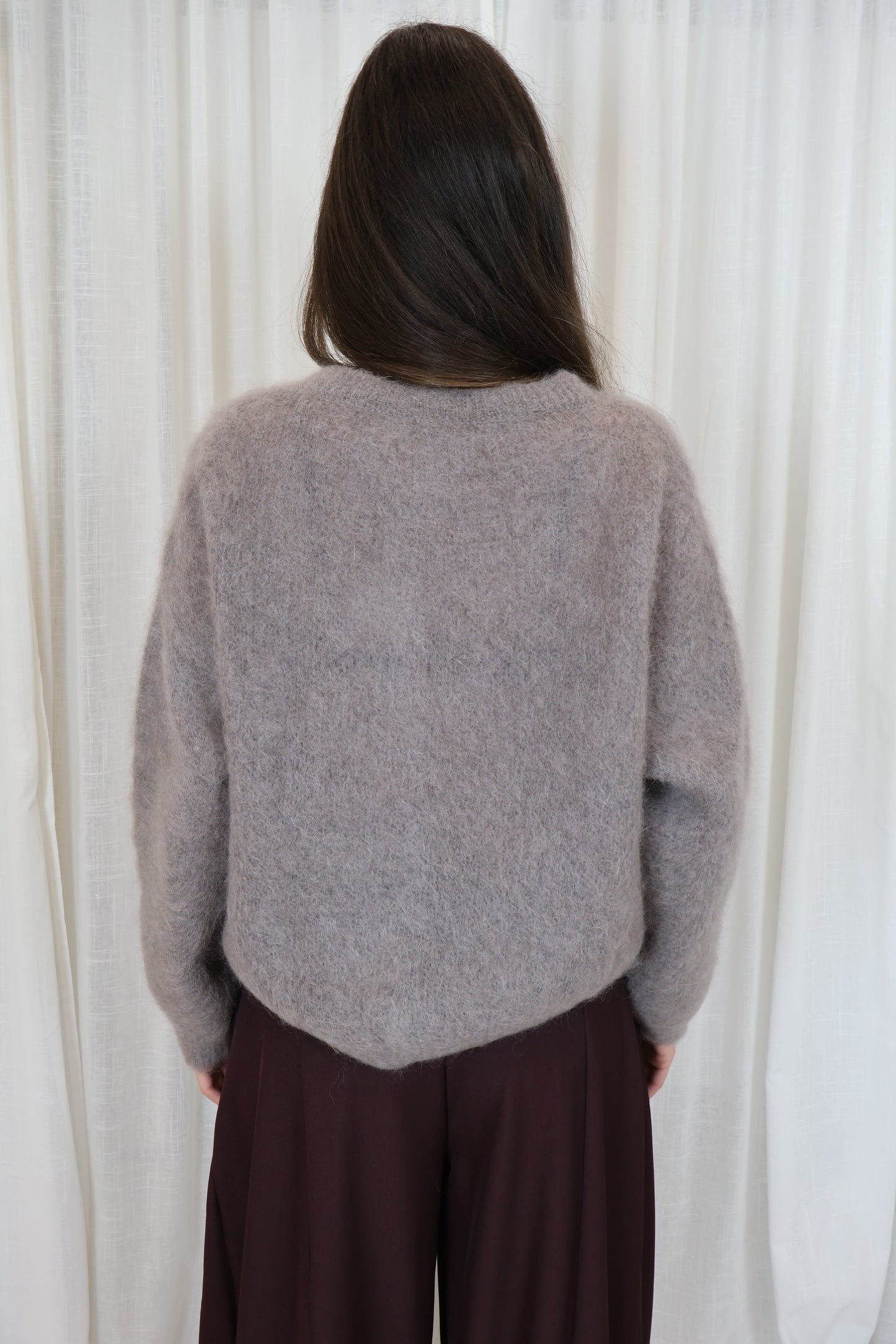 Vest Mohair - Taupe