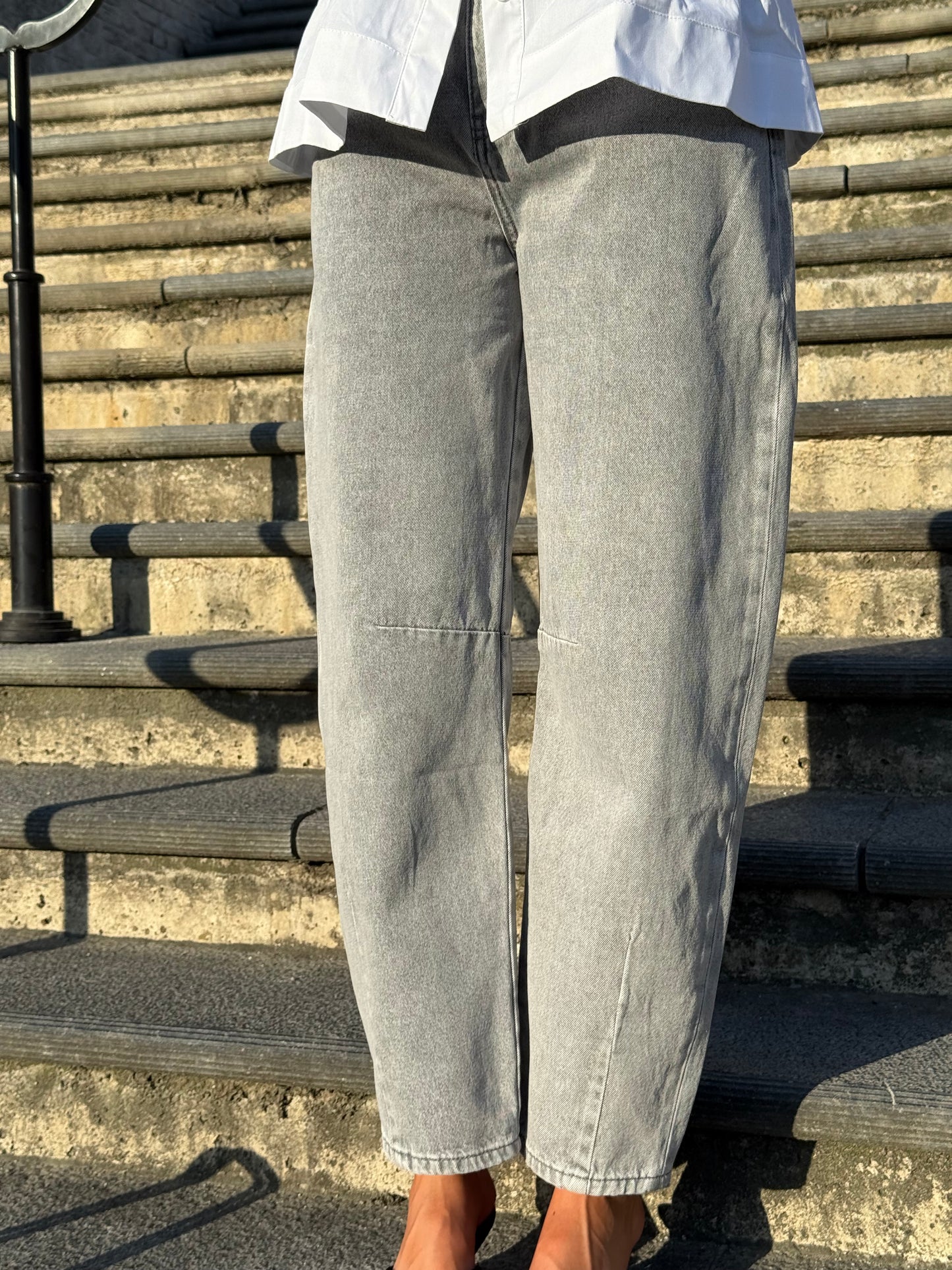 Ballon jeans - Licht grijs