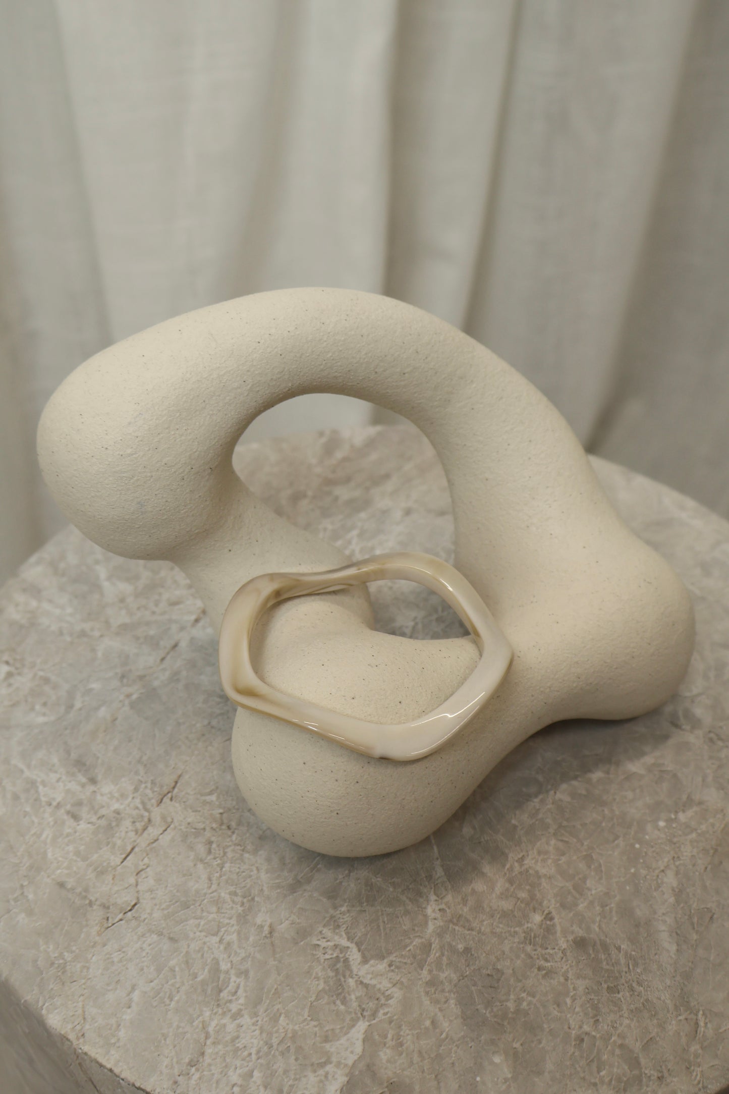 Hoop curved - Creme