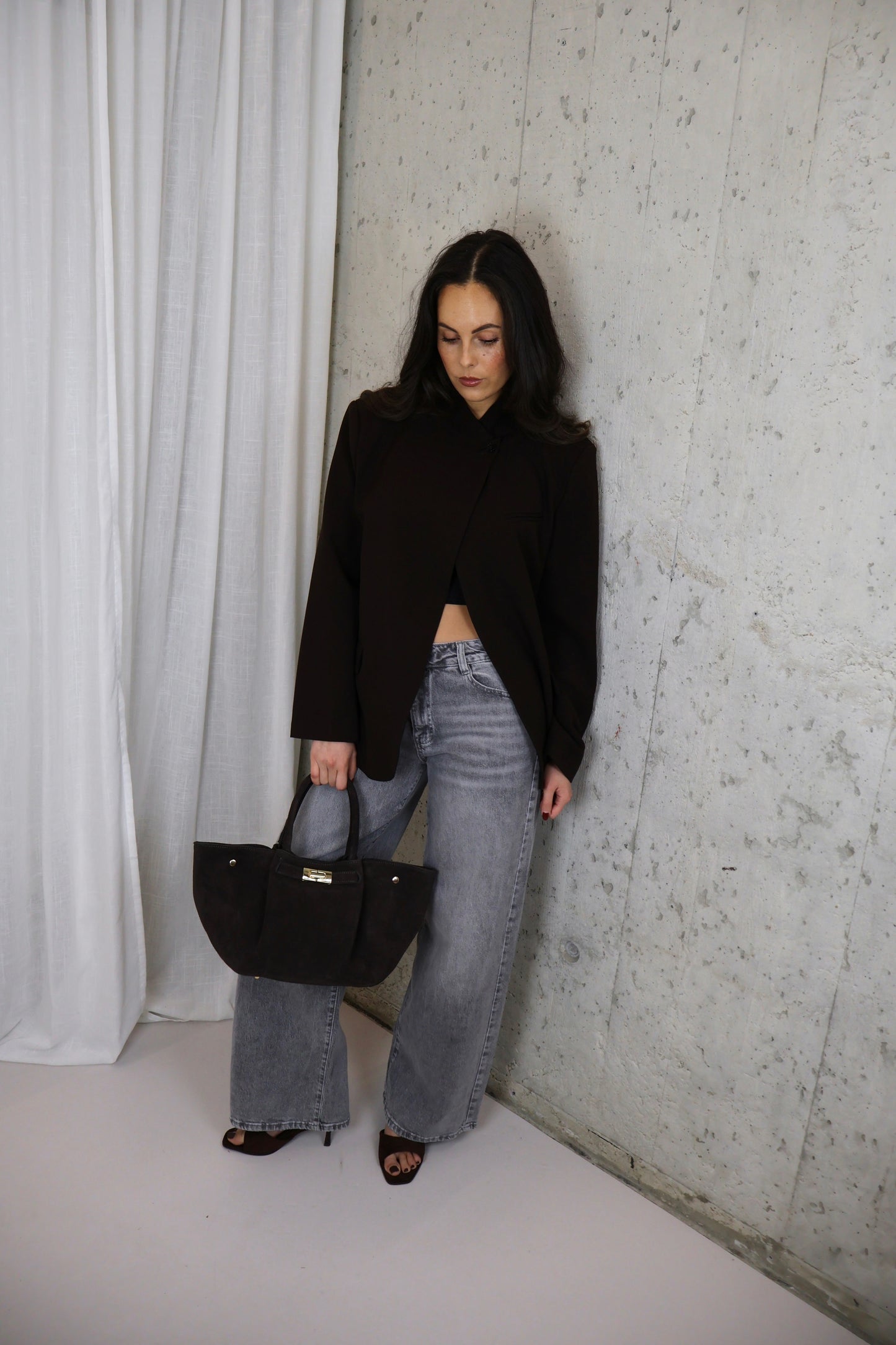 Blazer twee manieren - Bruin