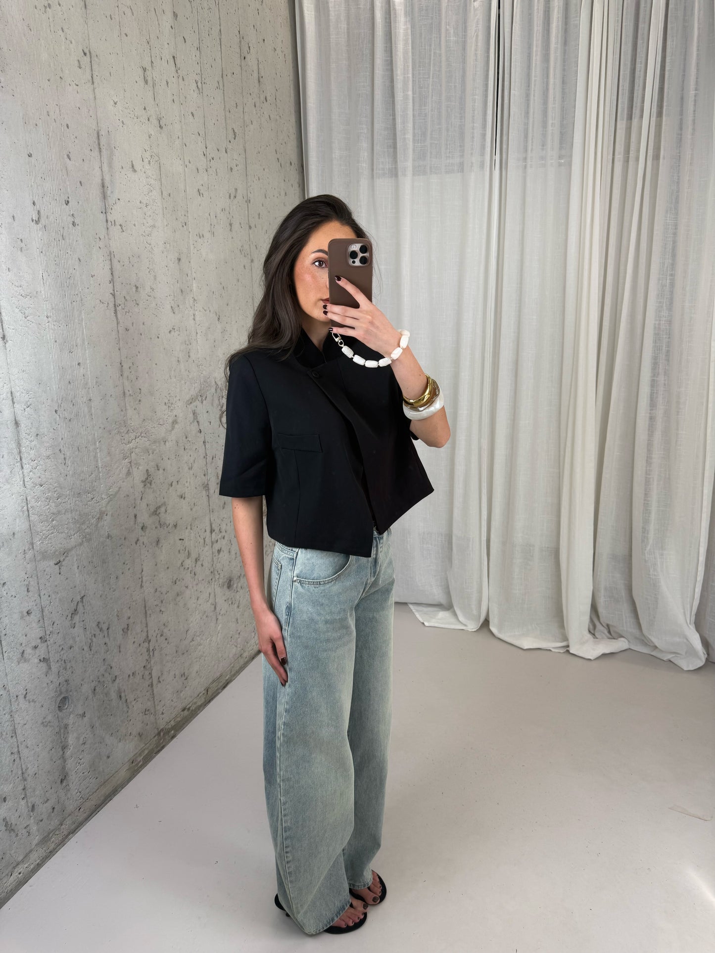 Liv blazer - Zwart