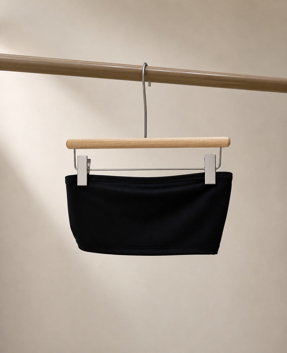 Bandeau top - zwart