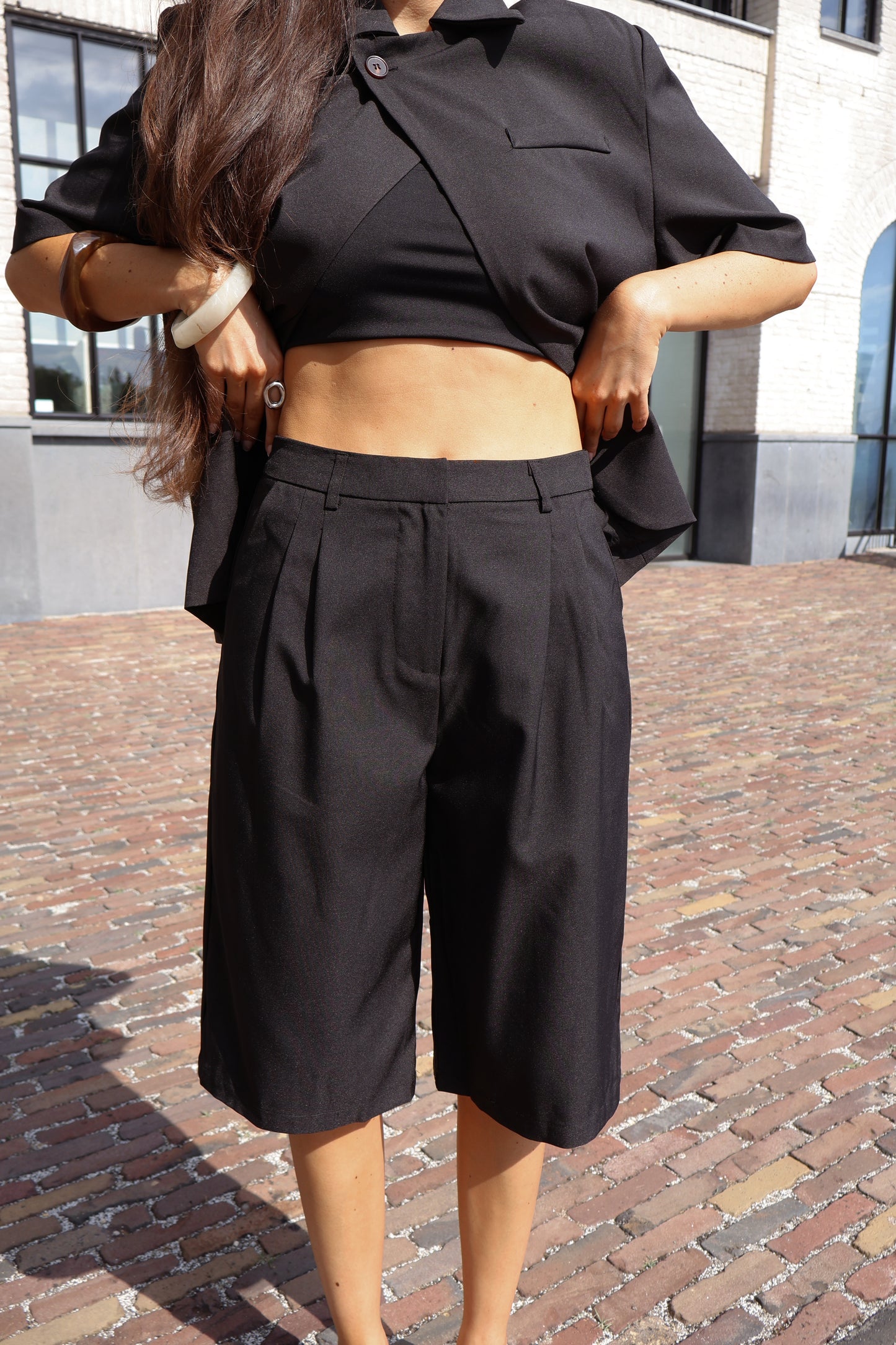 Bermuda short - Zwart