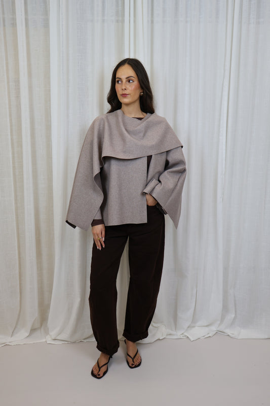 ELEVATED sjaaljas - Taupe