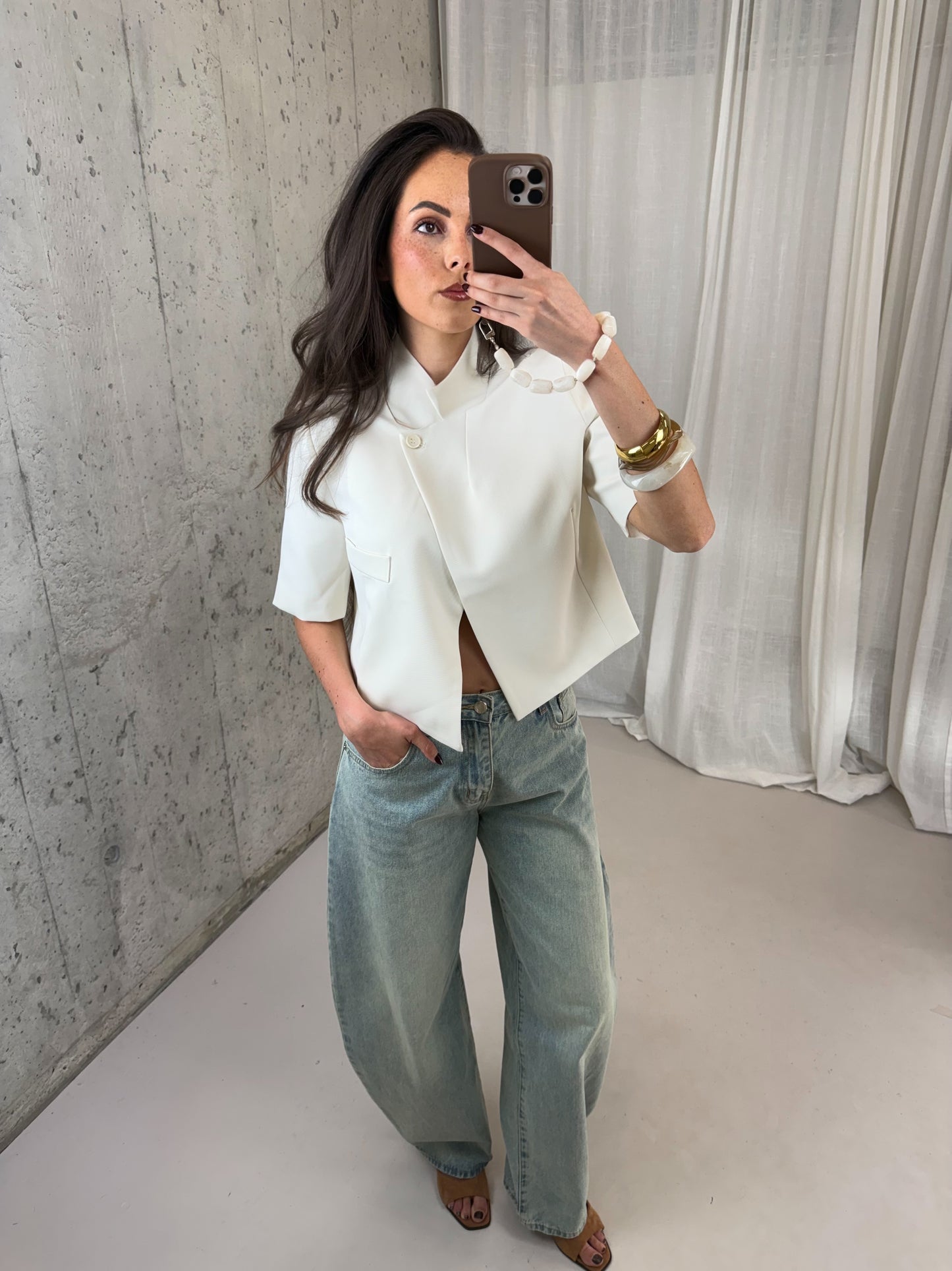 Liv blazer - Ecru