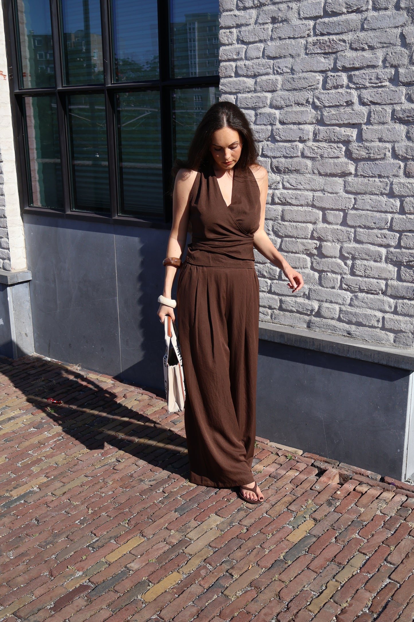 Nola set - Donker bruin