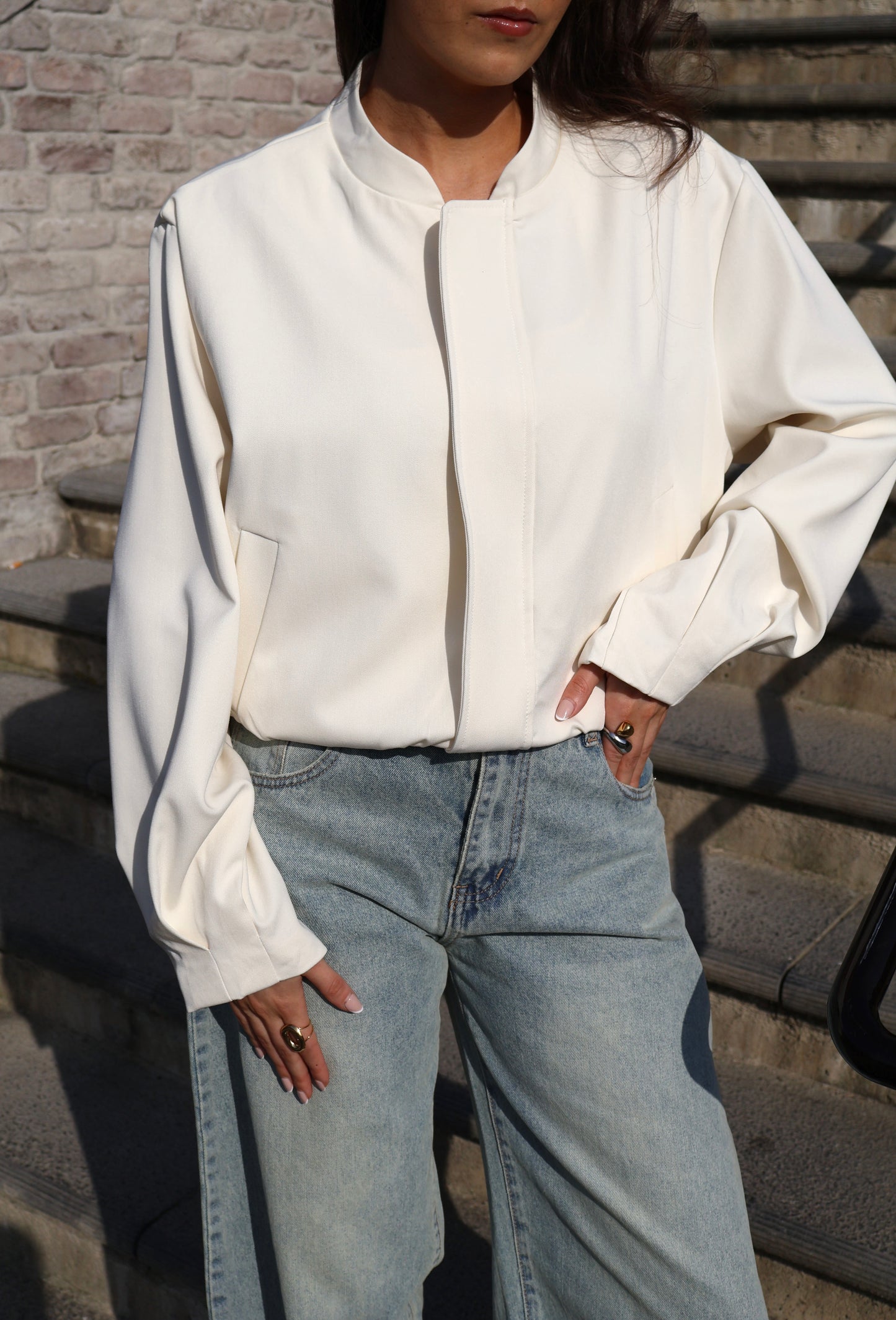 Bomber jacket - Off white