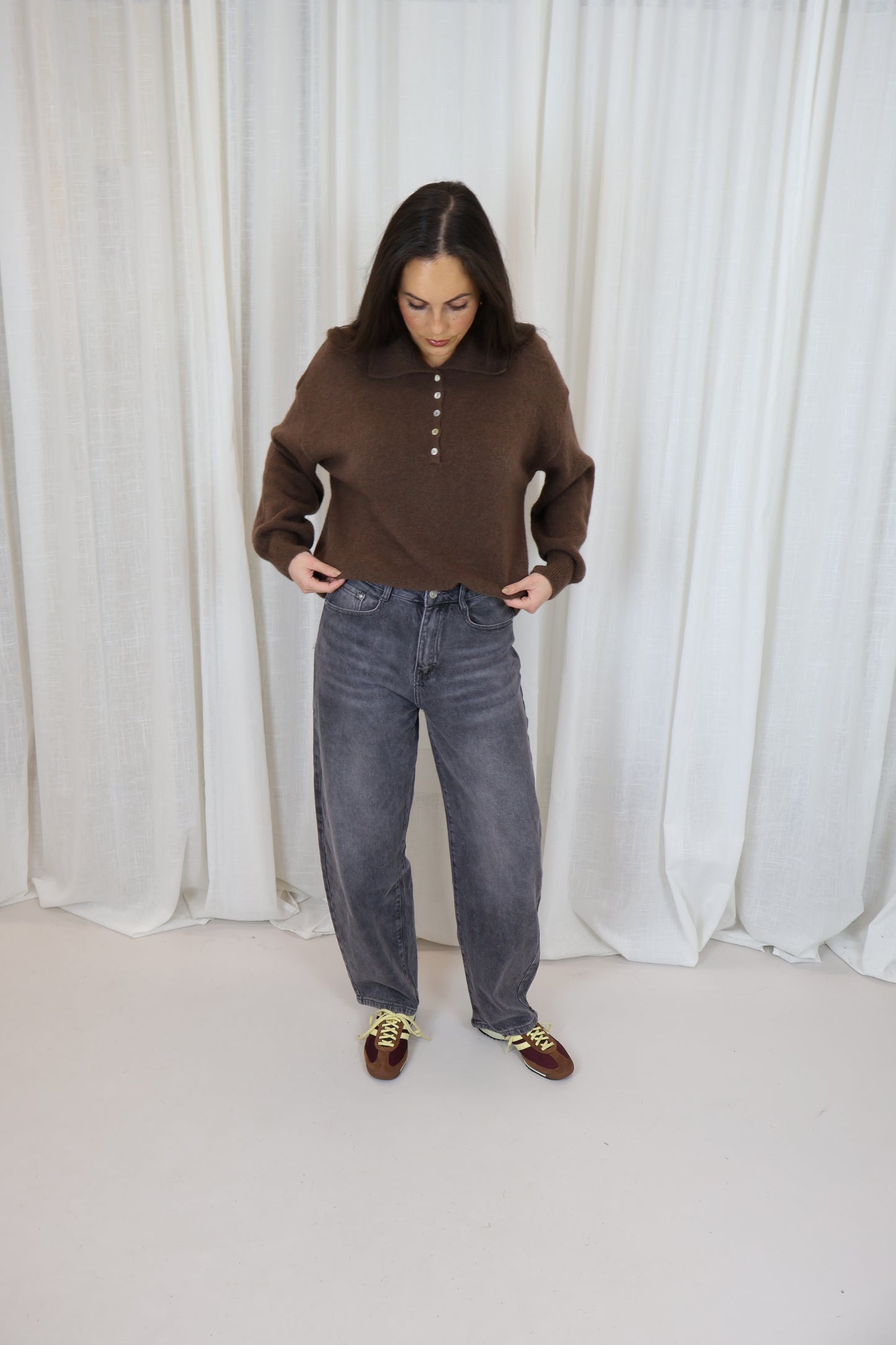 Balloon Jeans - Grijs