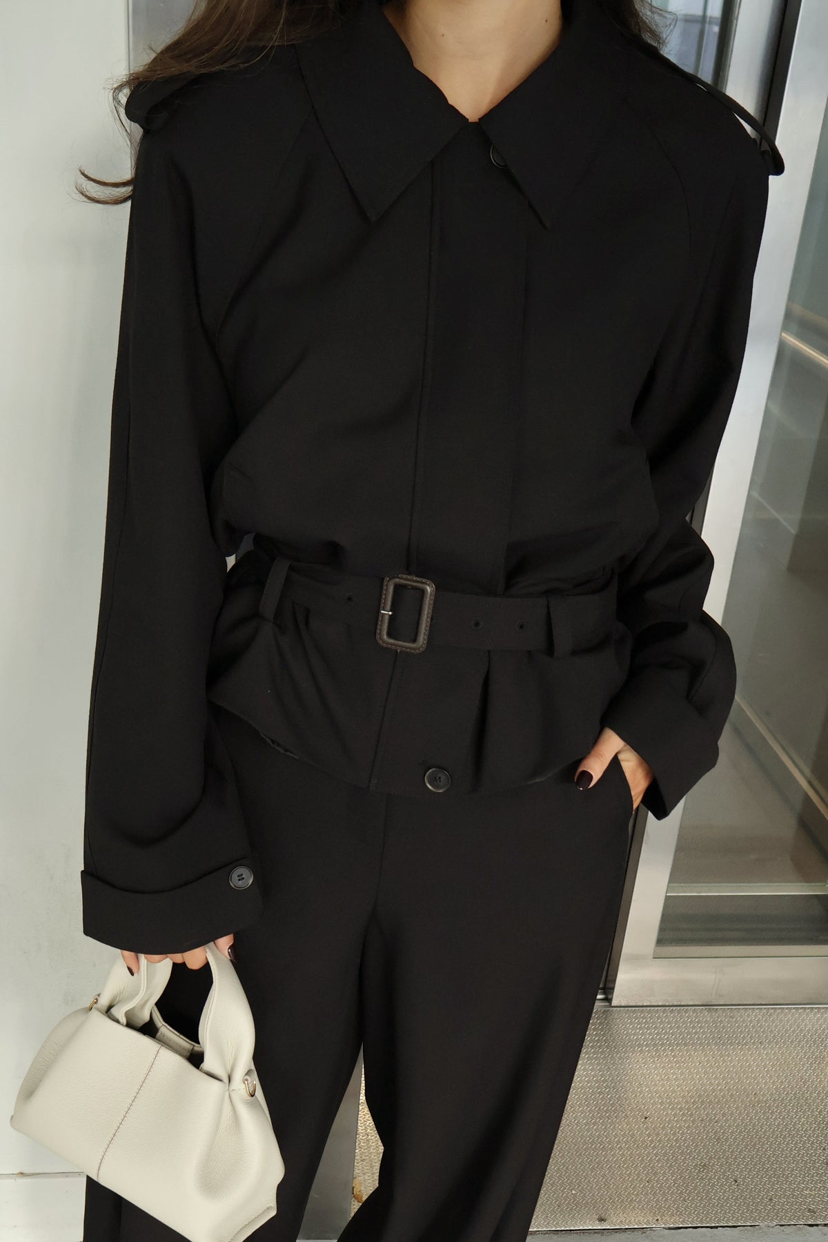 Nora blazer - Zwart