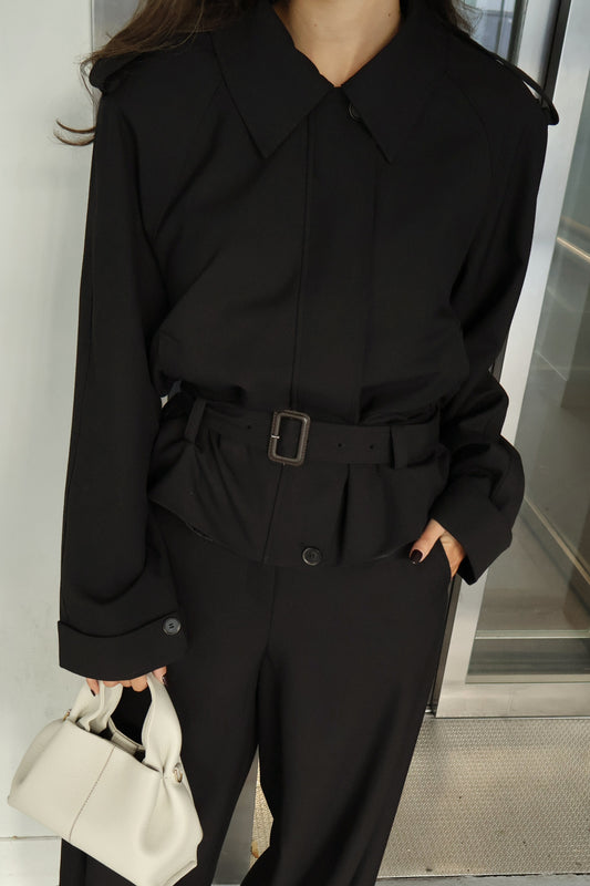 Nora blazer - Zwart