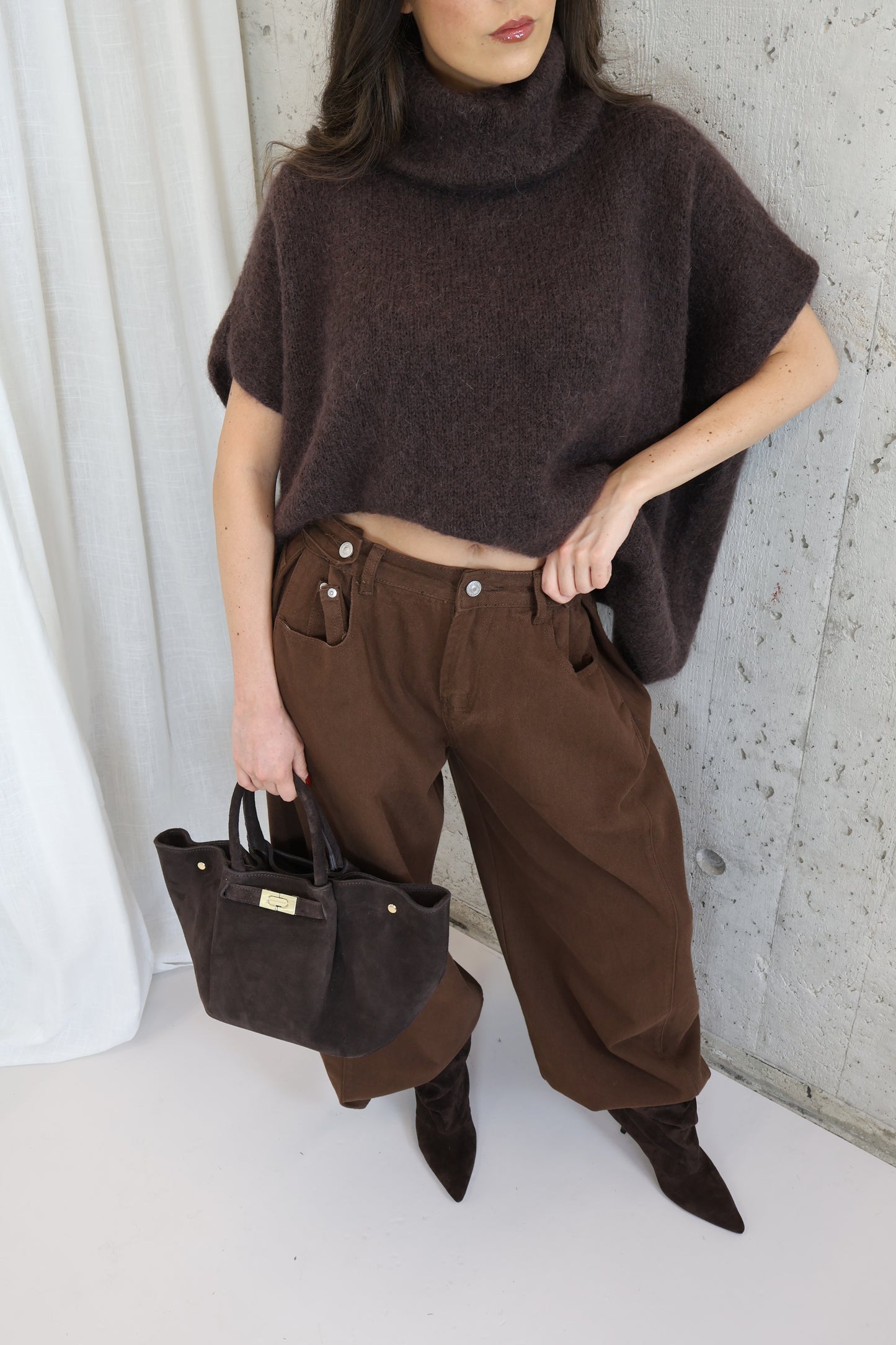 Ballon jeans - Bruin