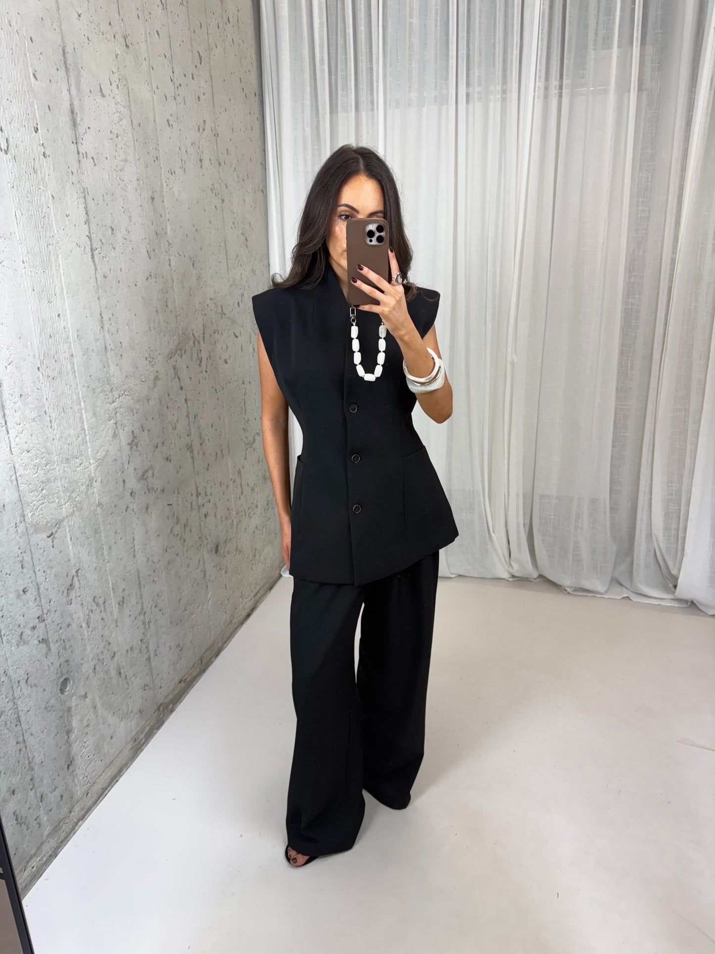 Pantalon - Zwart