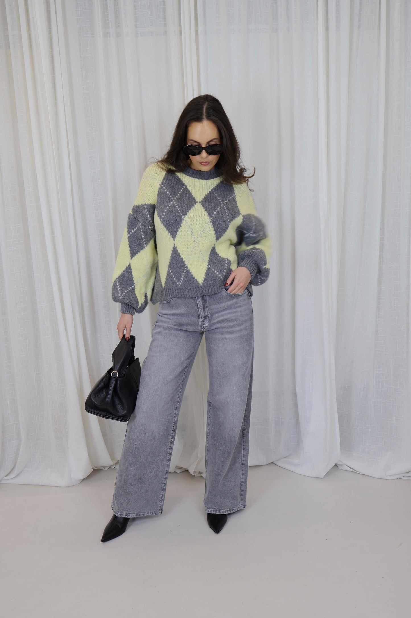 Dad fit jeans - Grijs