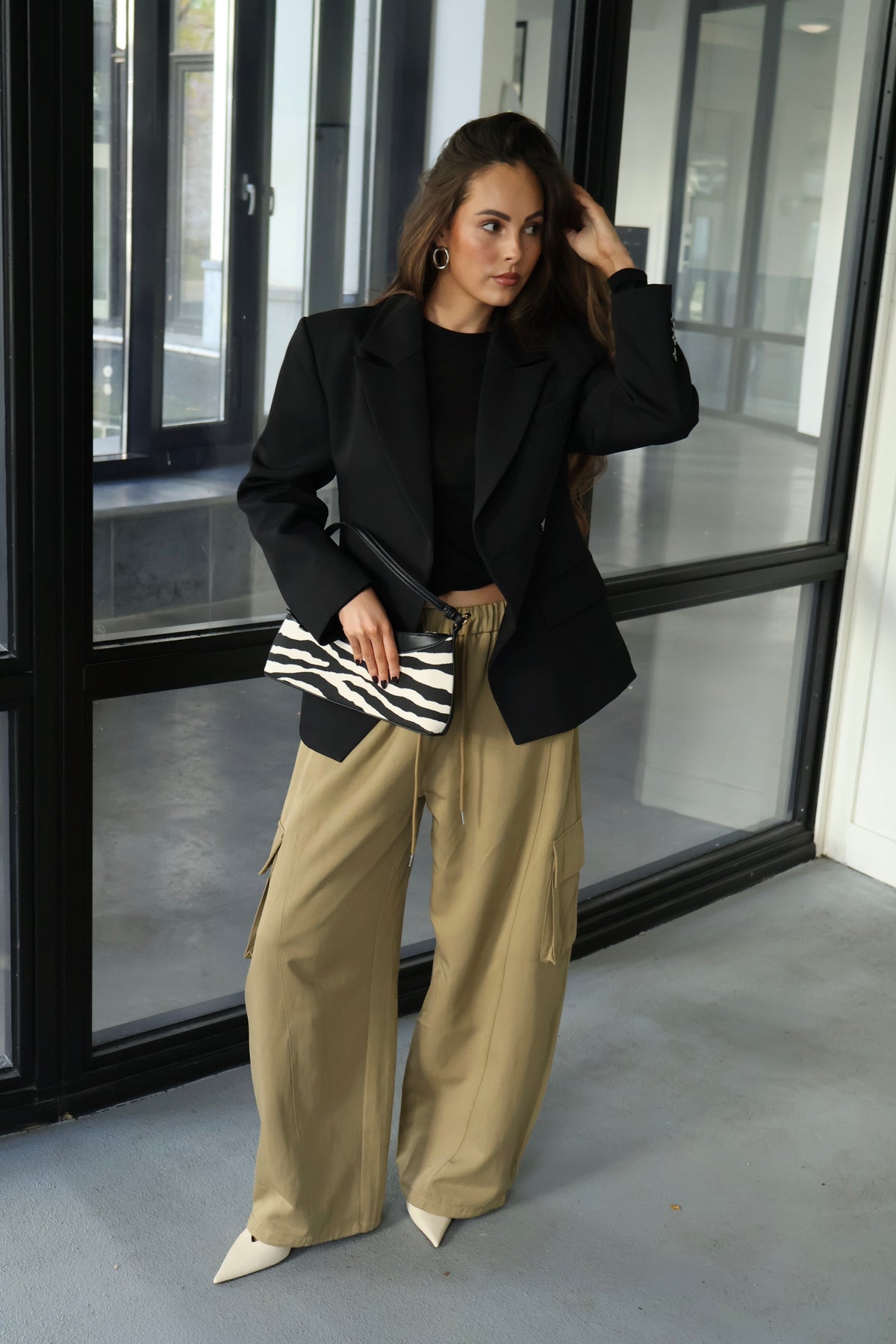 PRE ORDER - June cargo pantalon  - Taupe