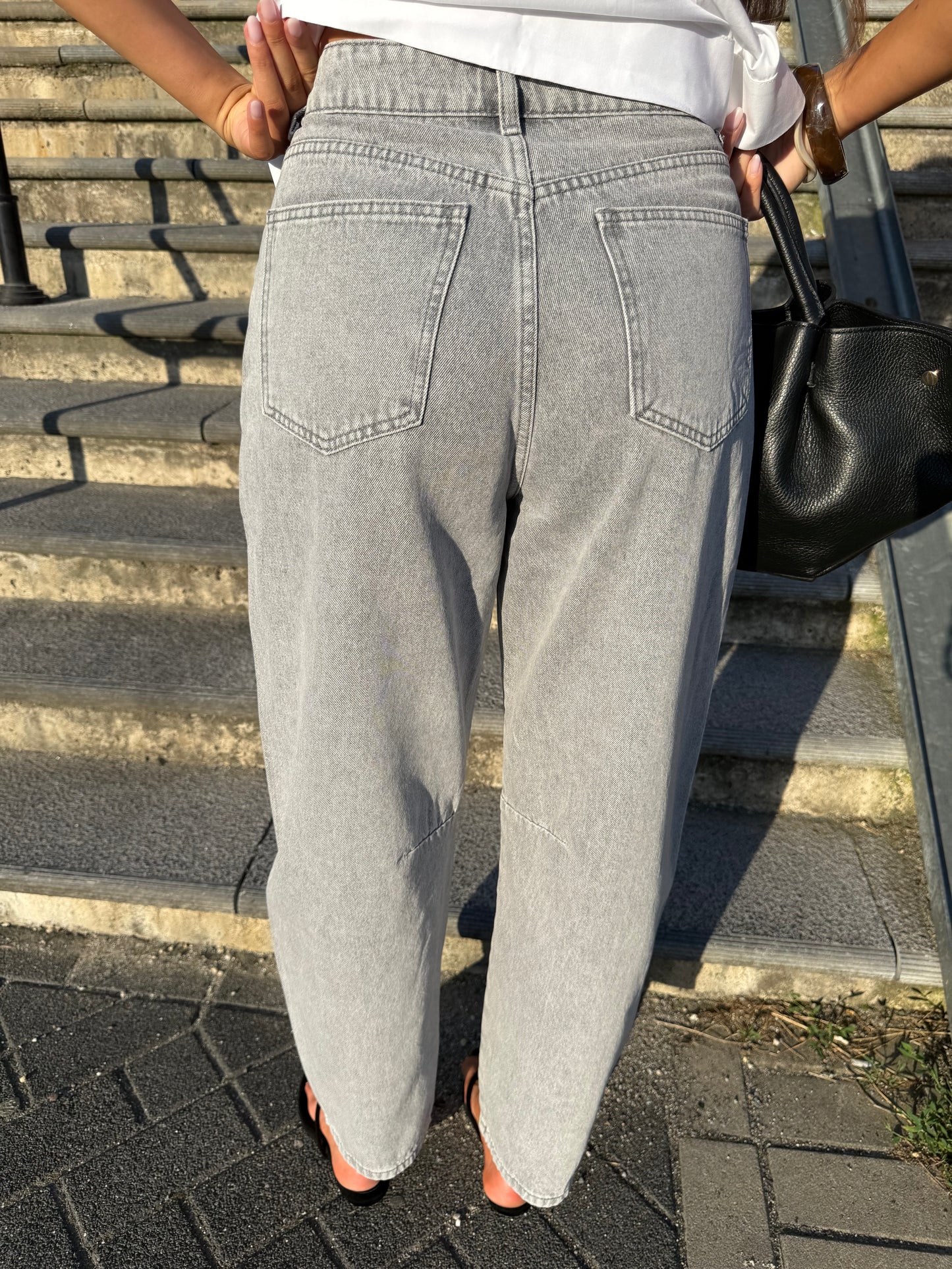 Ballon jeans - Licht grijs