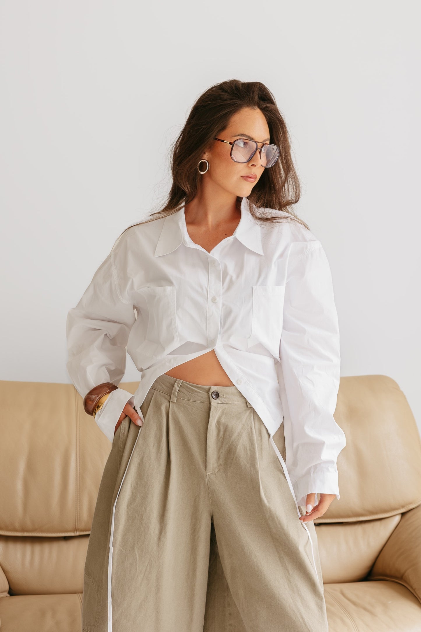 Fallon blouse - Wit