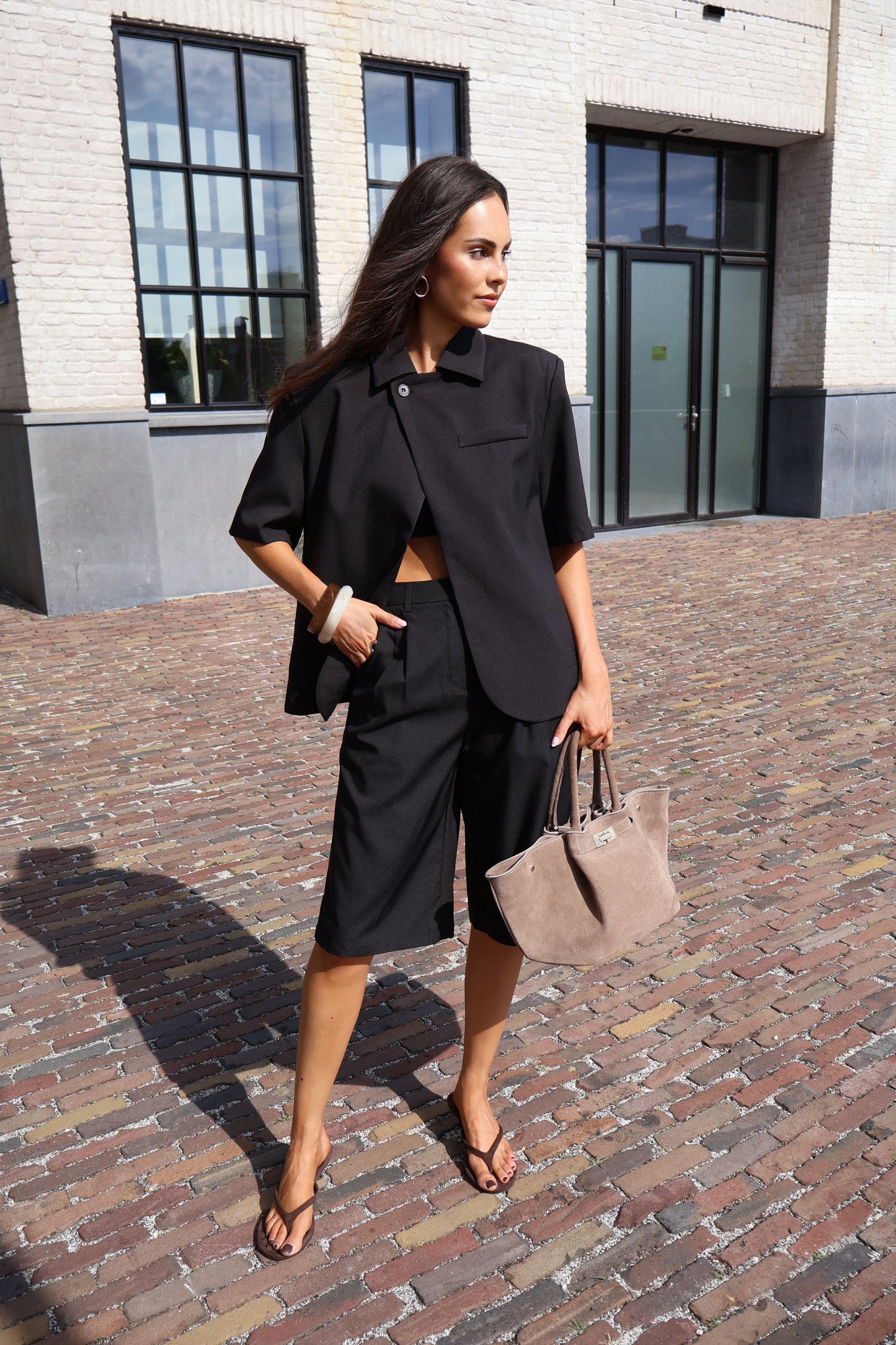Bermuda short - Zwart