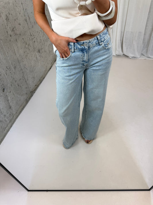 Queen hearts jeans - Licht blauw
