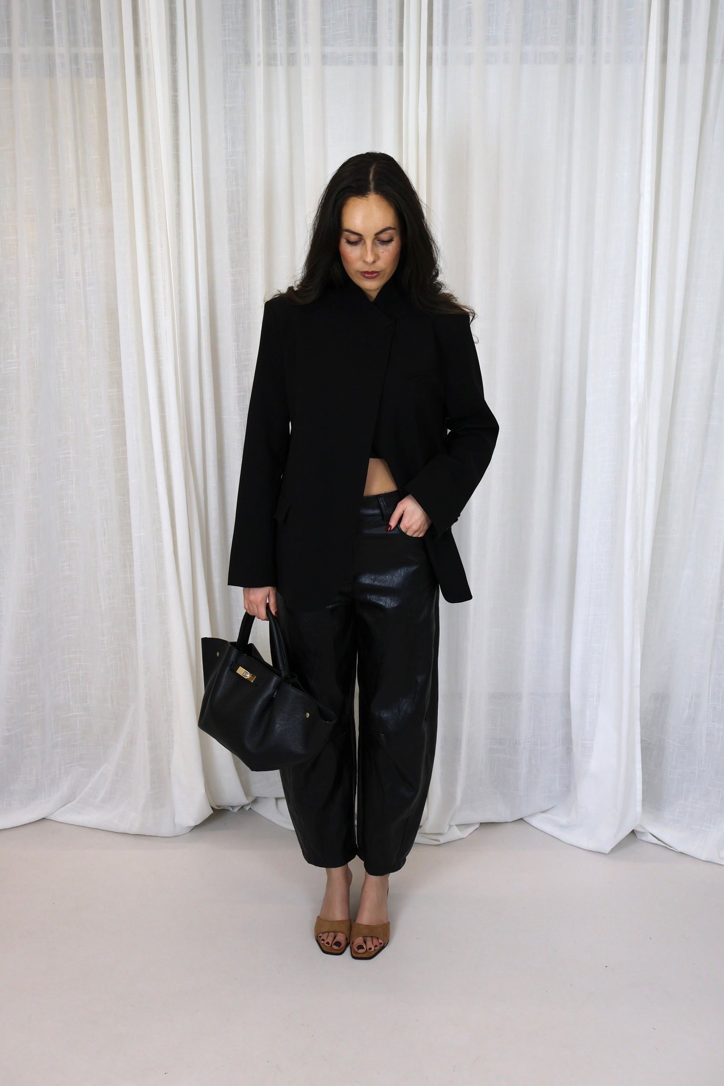 Blazer twee manieren - Zwart