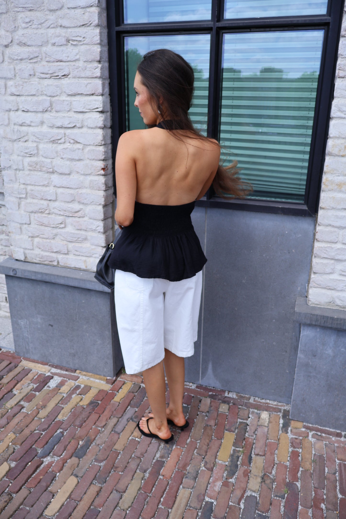 Eden top - Zwart