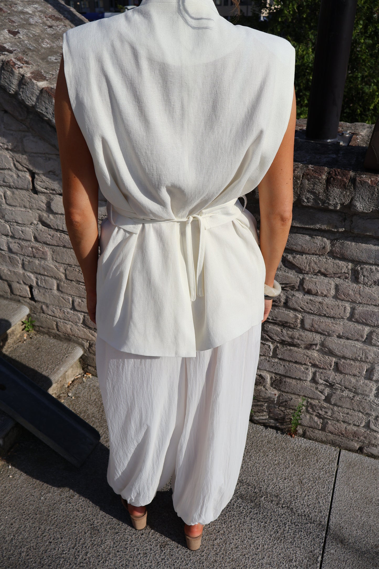 Jade gilet - Off white