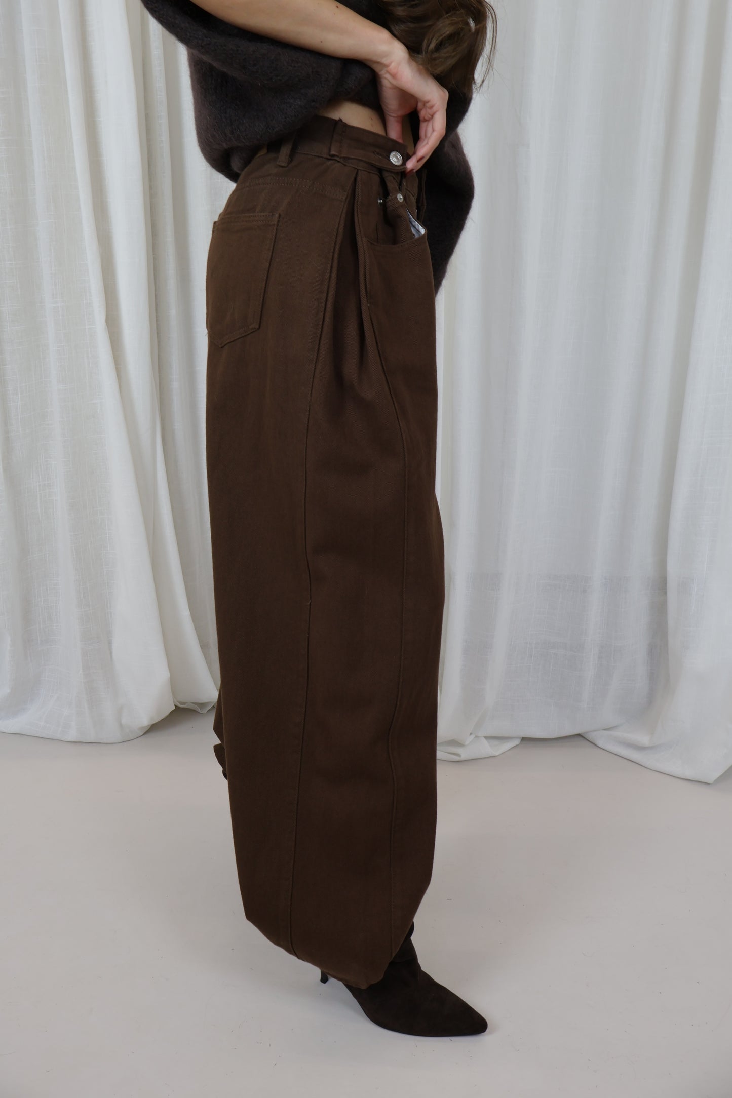 Ballon jeans - Bruin