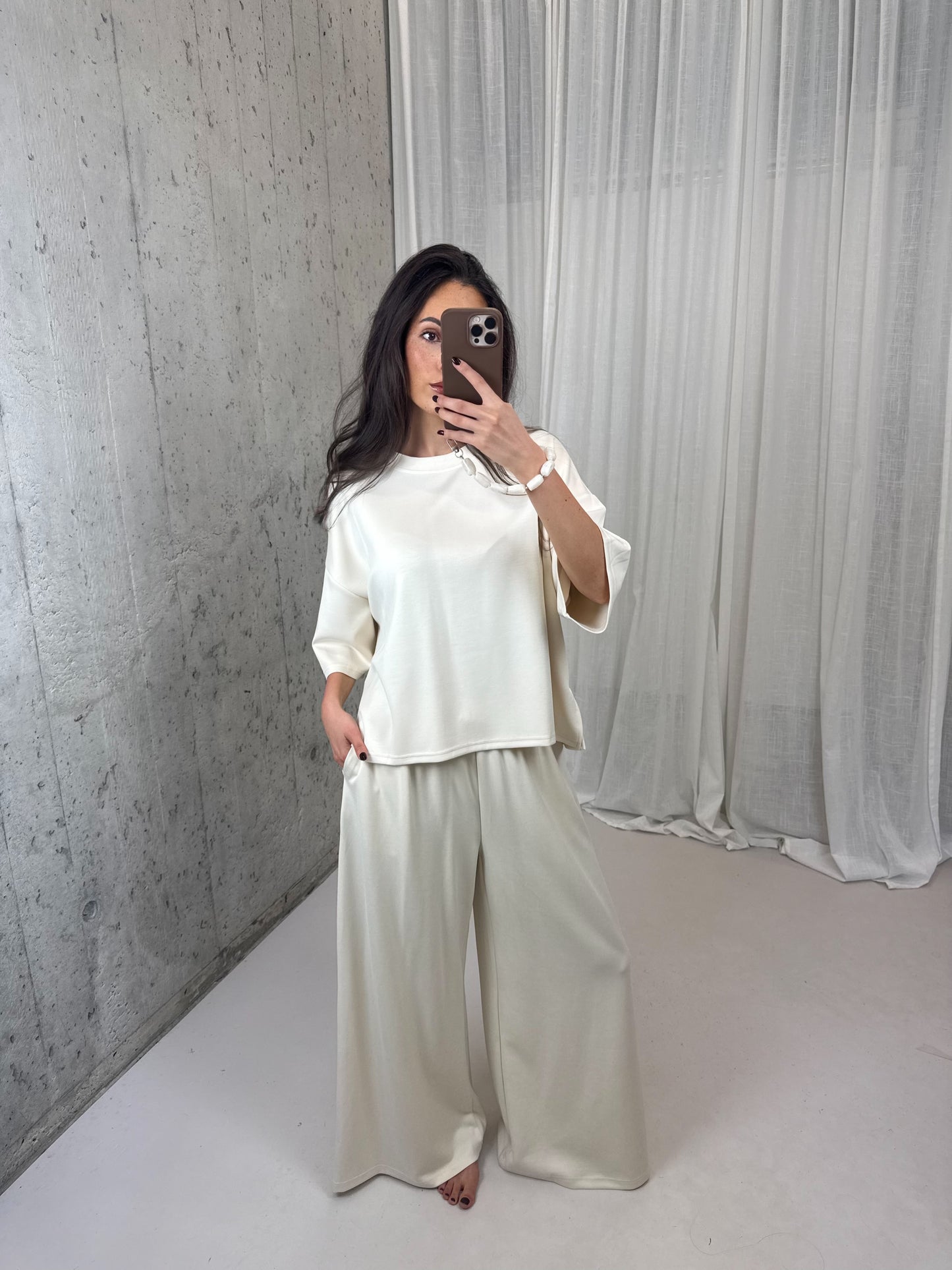 Lola shirt - creme