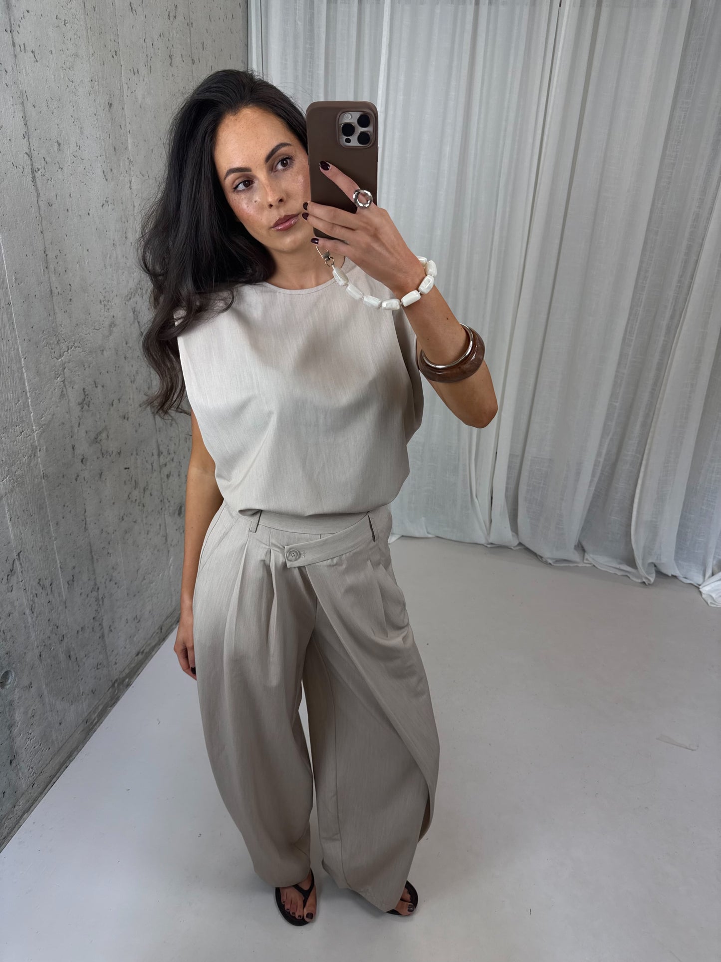 Molly broek - Beige