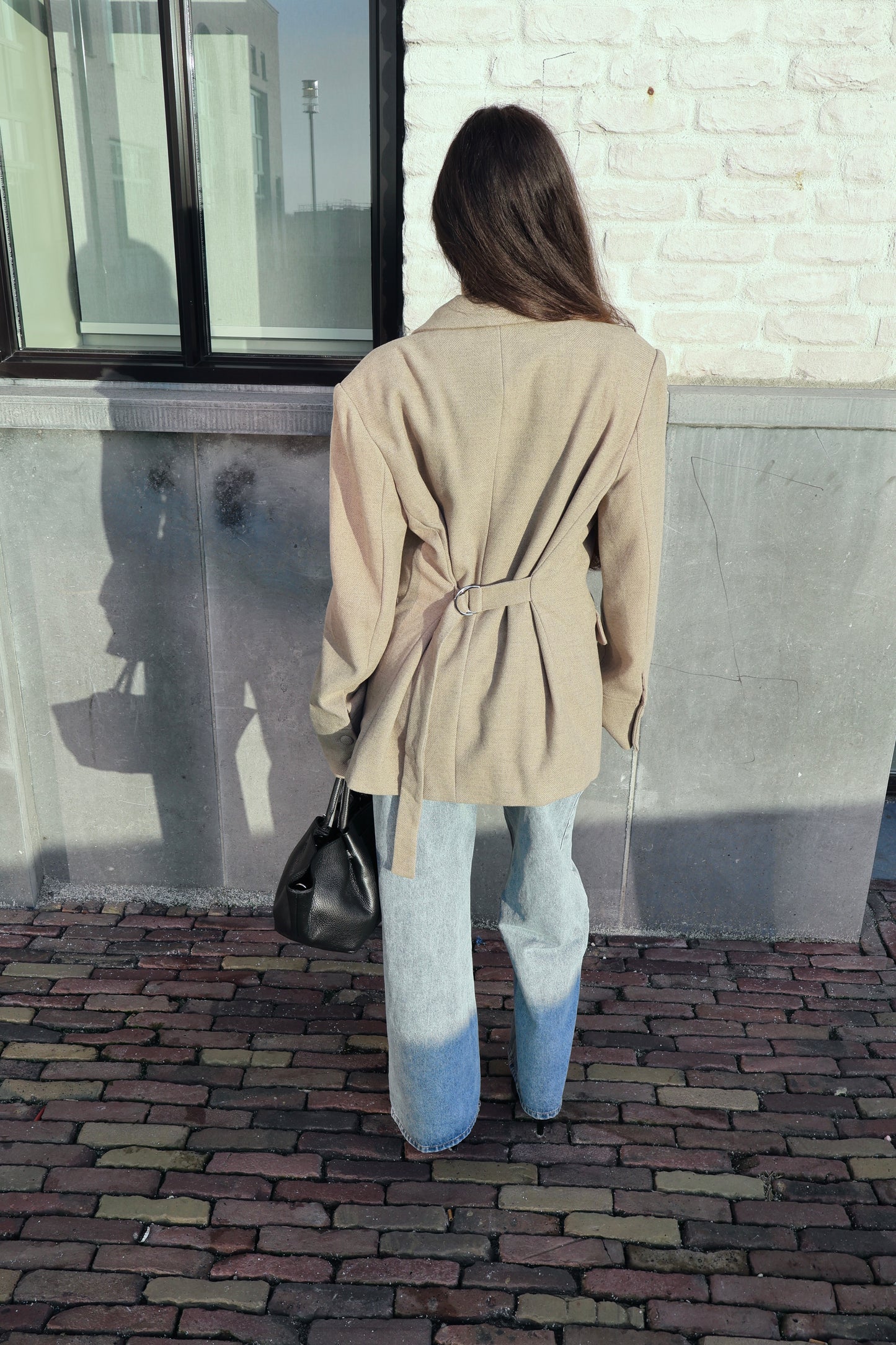 Jasje met band - Taupe