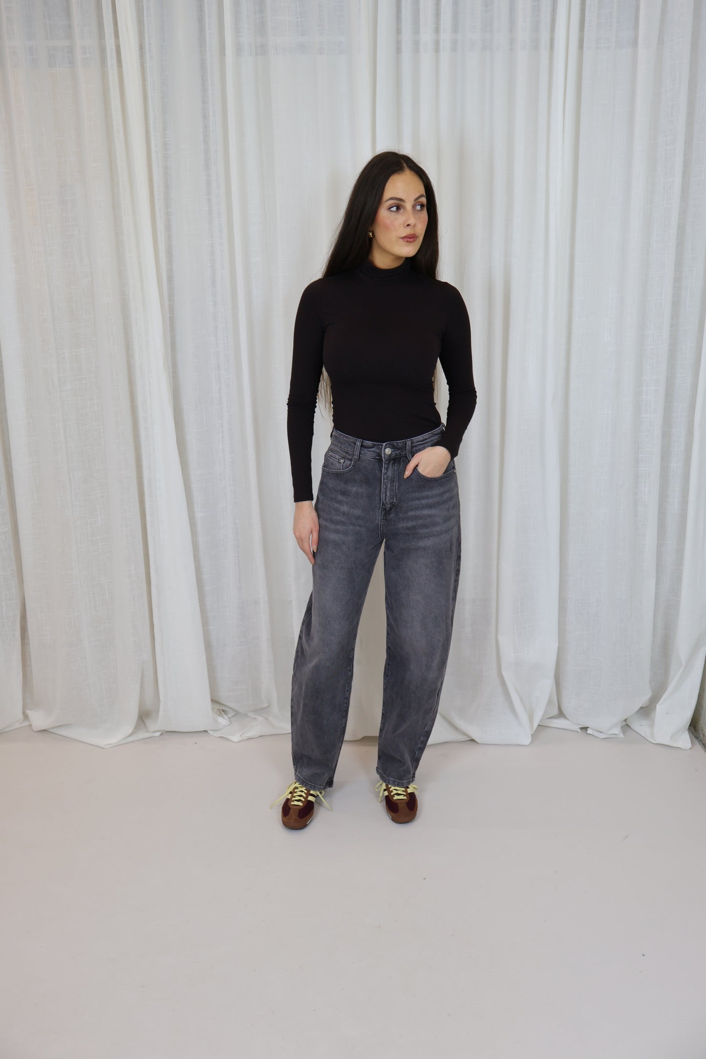 Balloon Jeans - Grijs