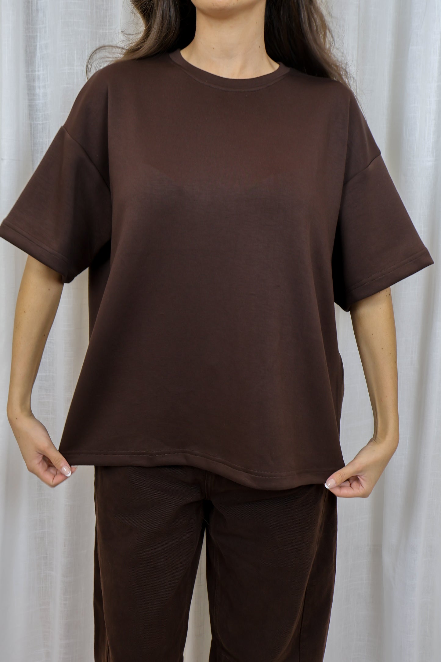 Shirt oversized - Bruin