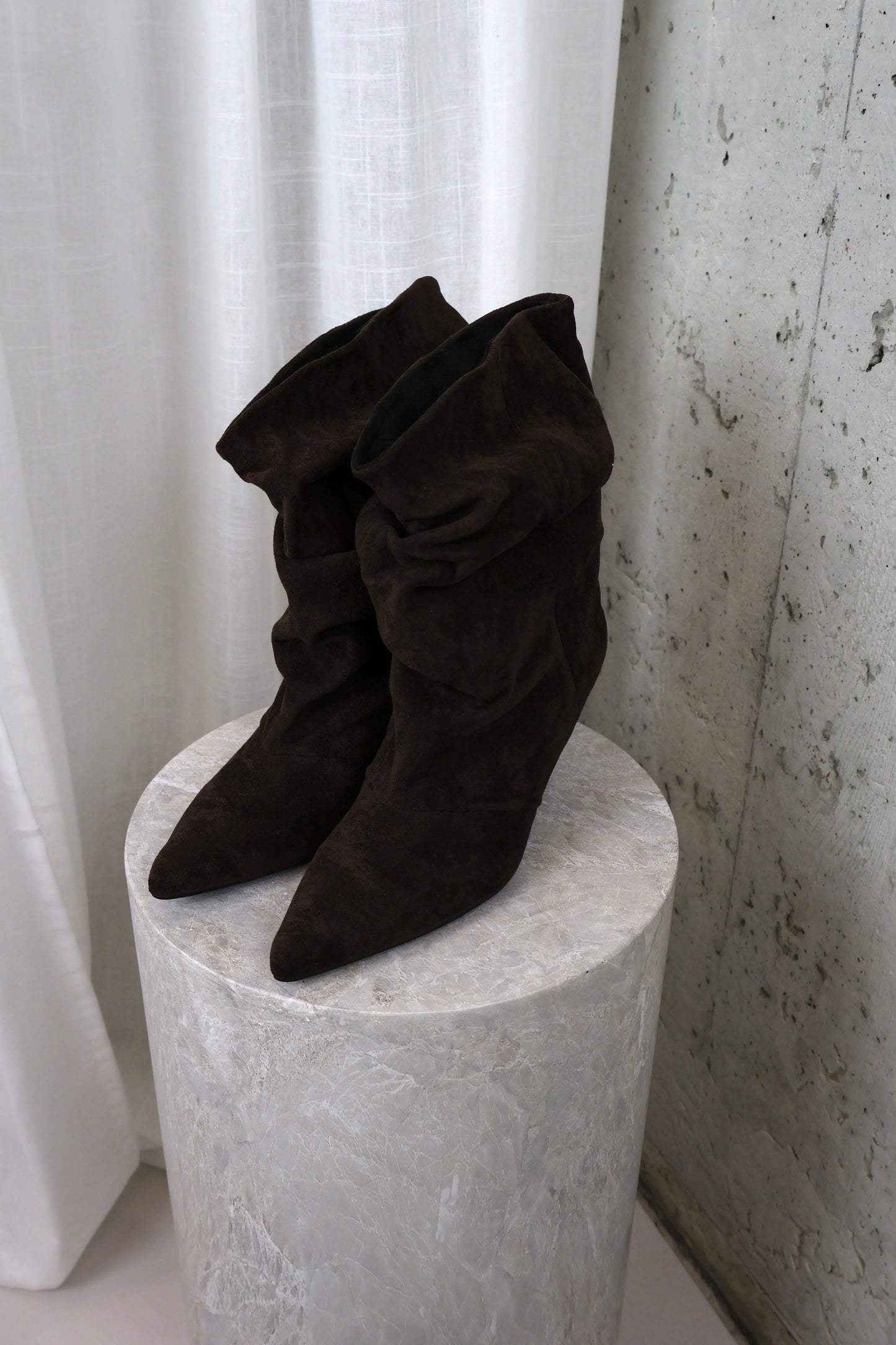 Korte laars - Donker bruin