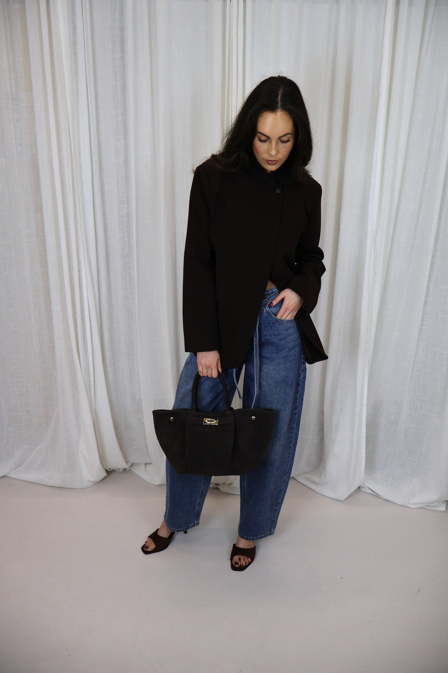 Blazer twee manieren - Bruin